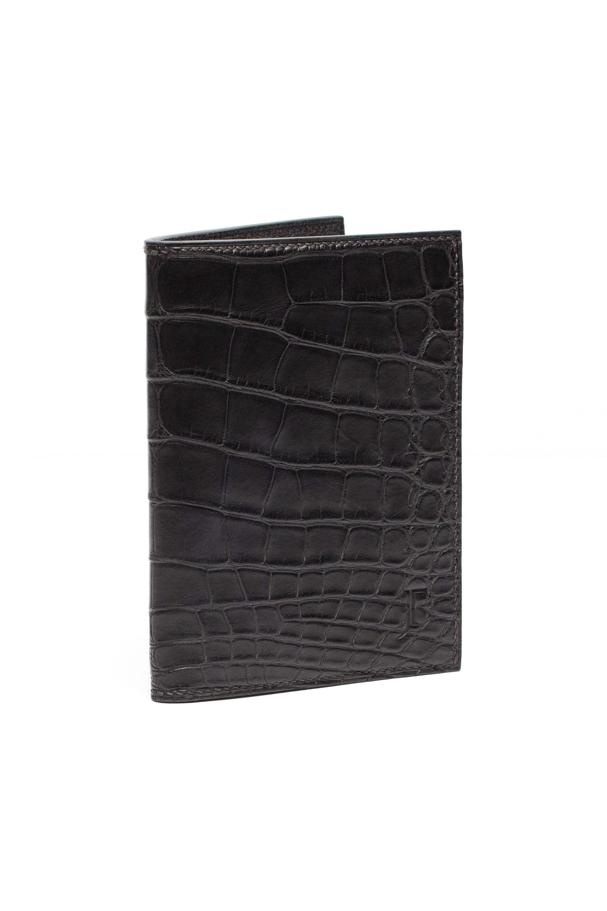The Hanover Passport Wallet - Triple Black Matte