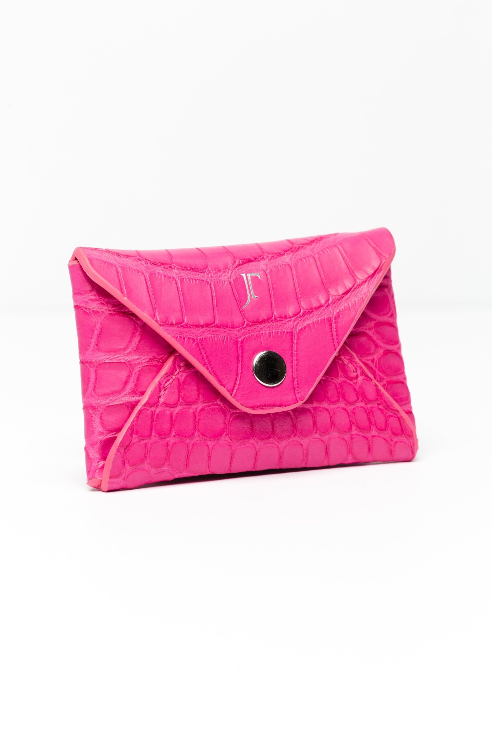 The Kenneth Envelope Card Wallet - Hot Pink