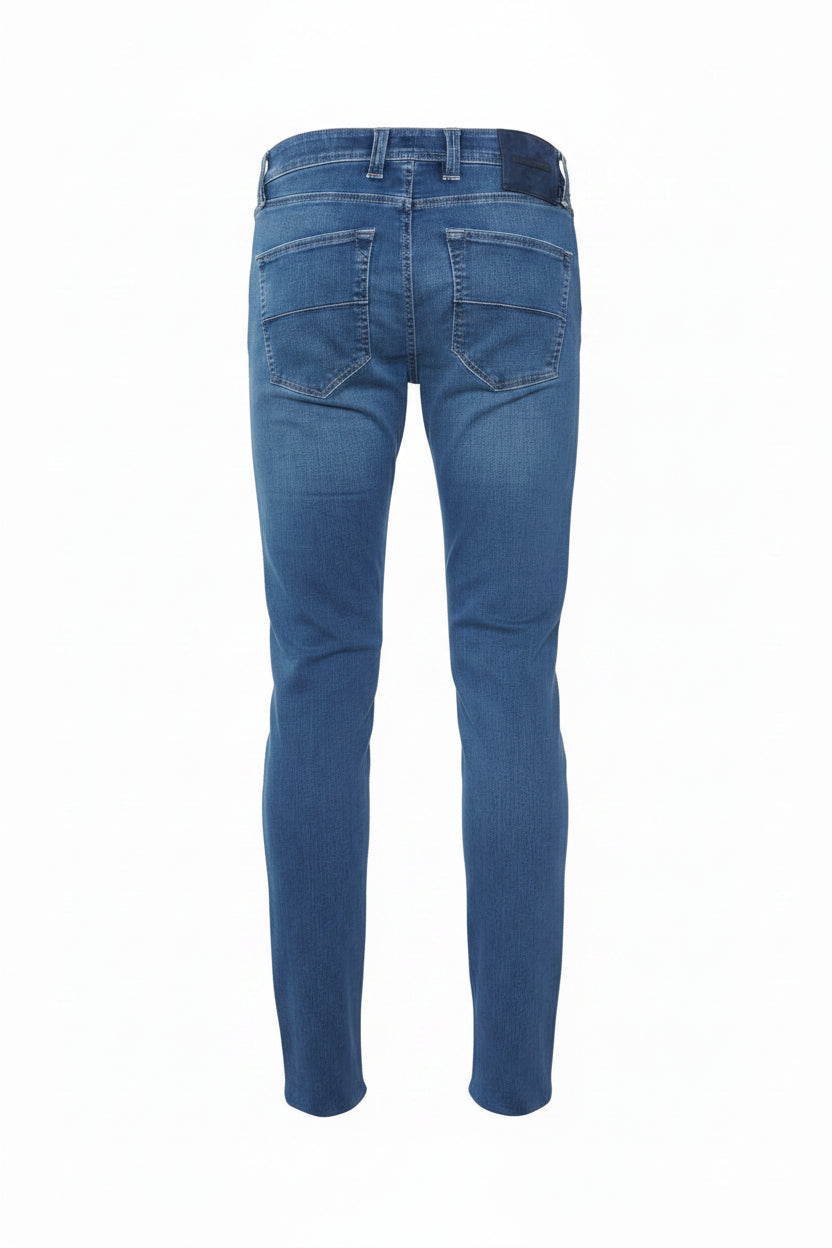 Tramarossa Michelangelo Zip Super Stretch Denim Jeans