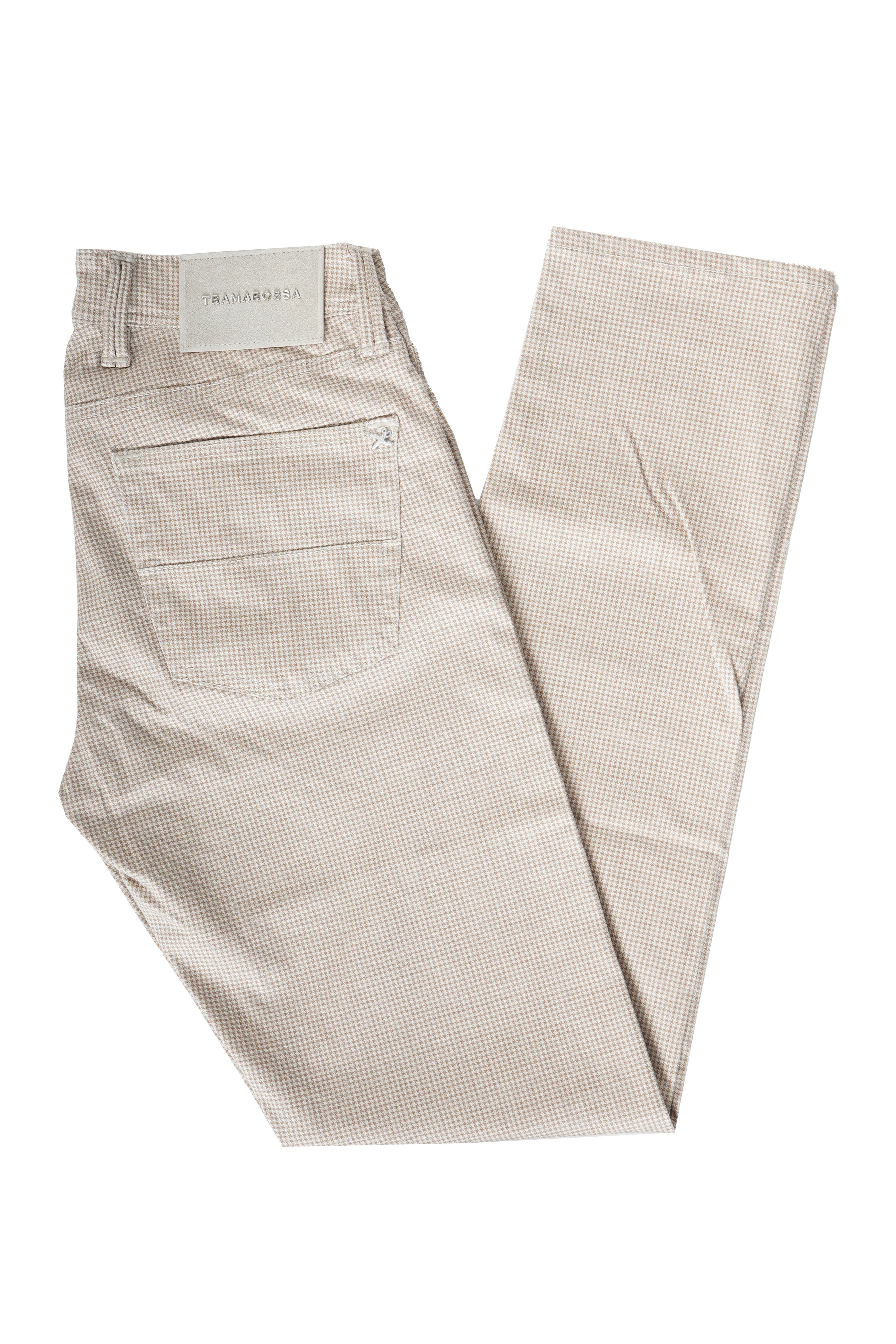 Tramarossa Houndstooth Cotton Pants