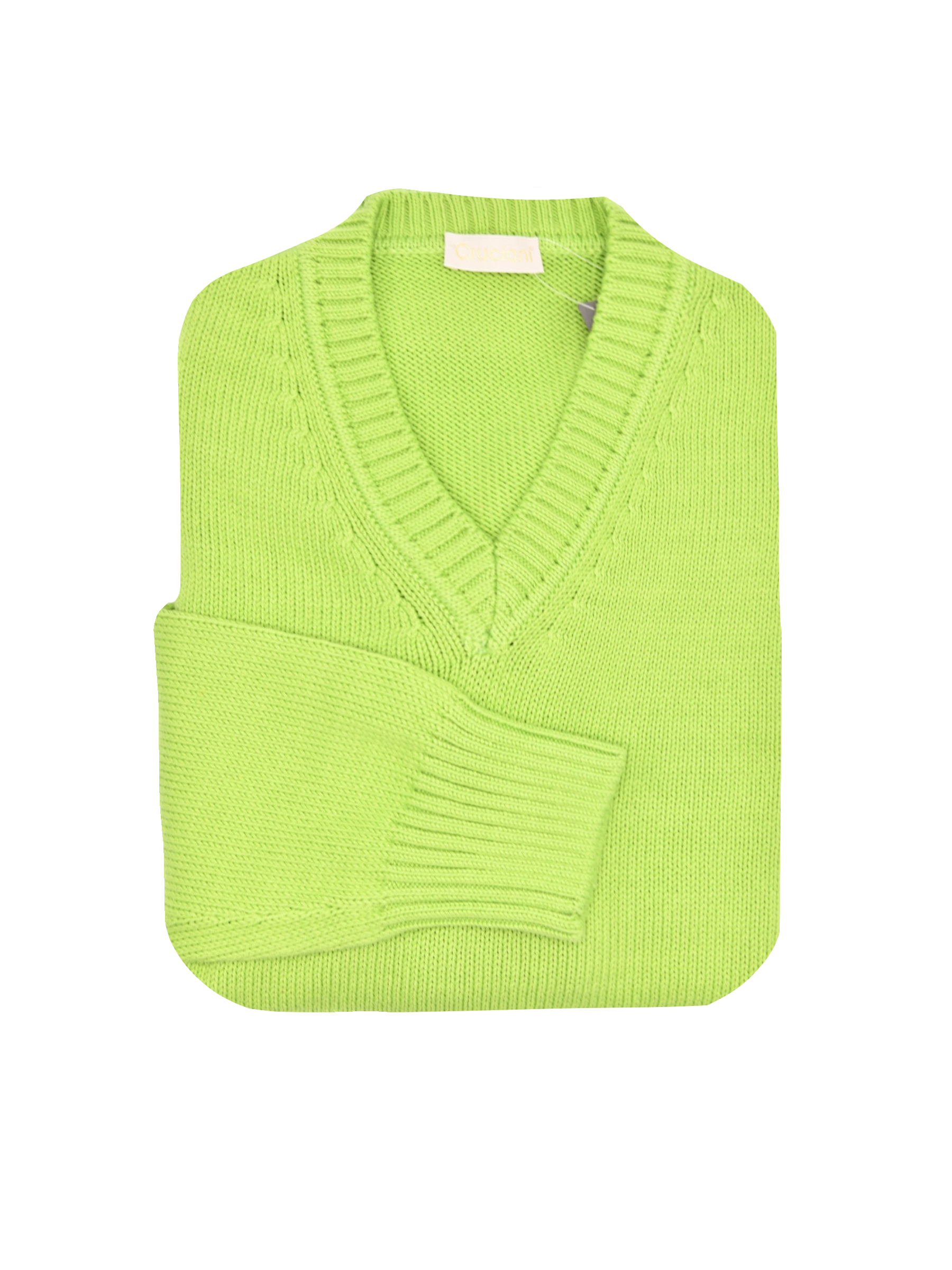 Cruciani Cotton V-Neck Sweater