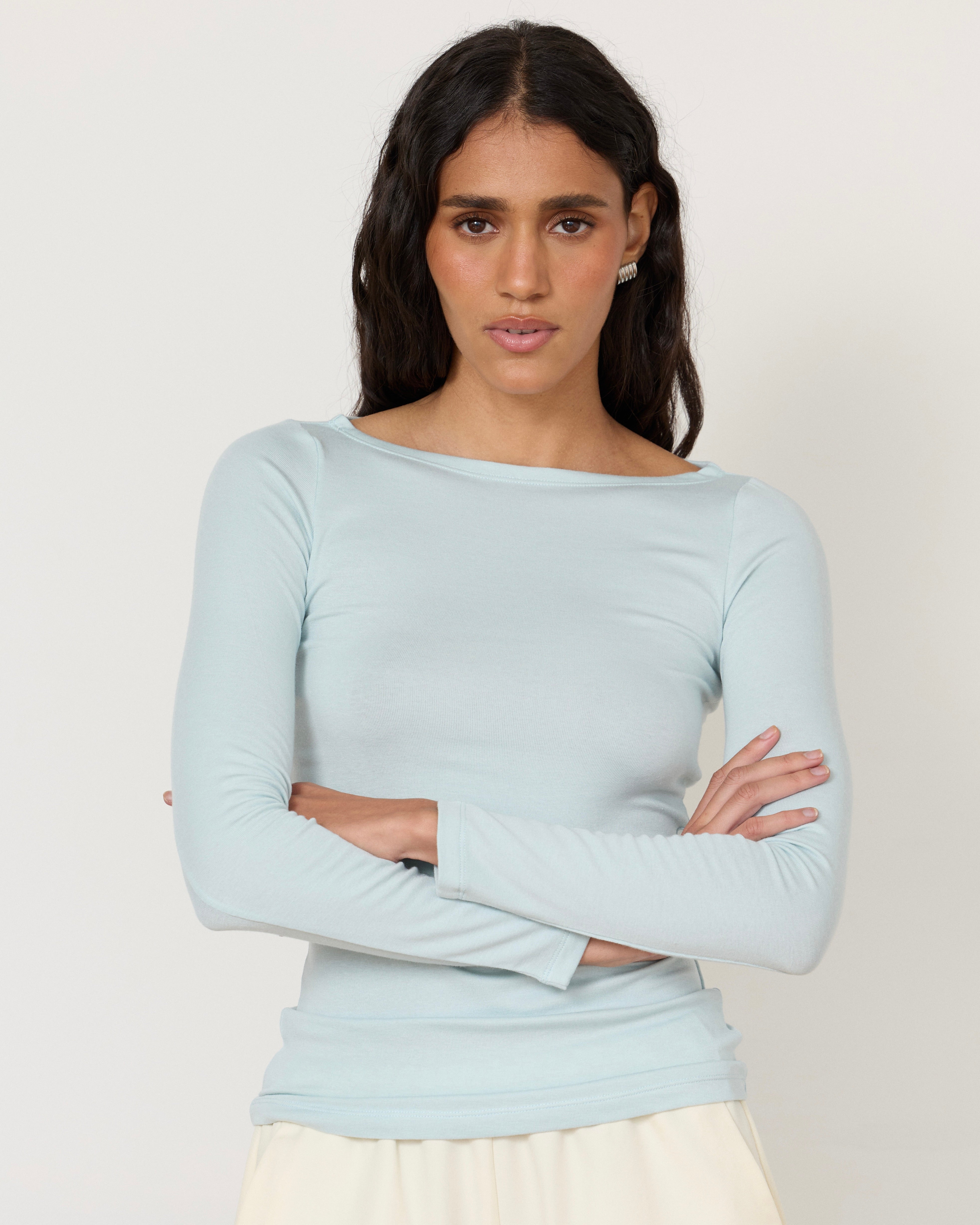 Lane Boatneck Top
