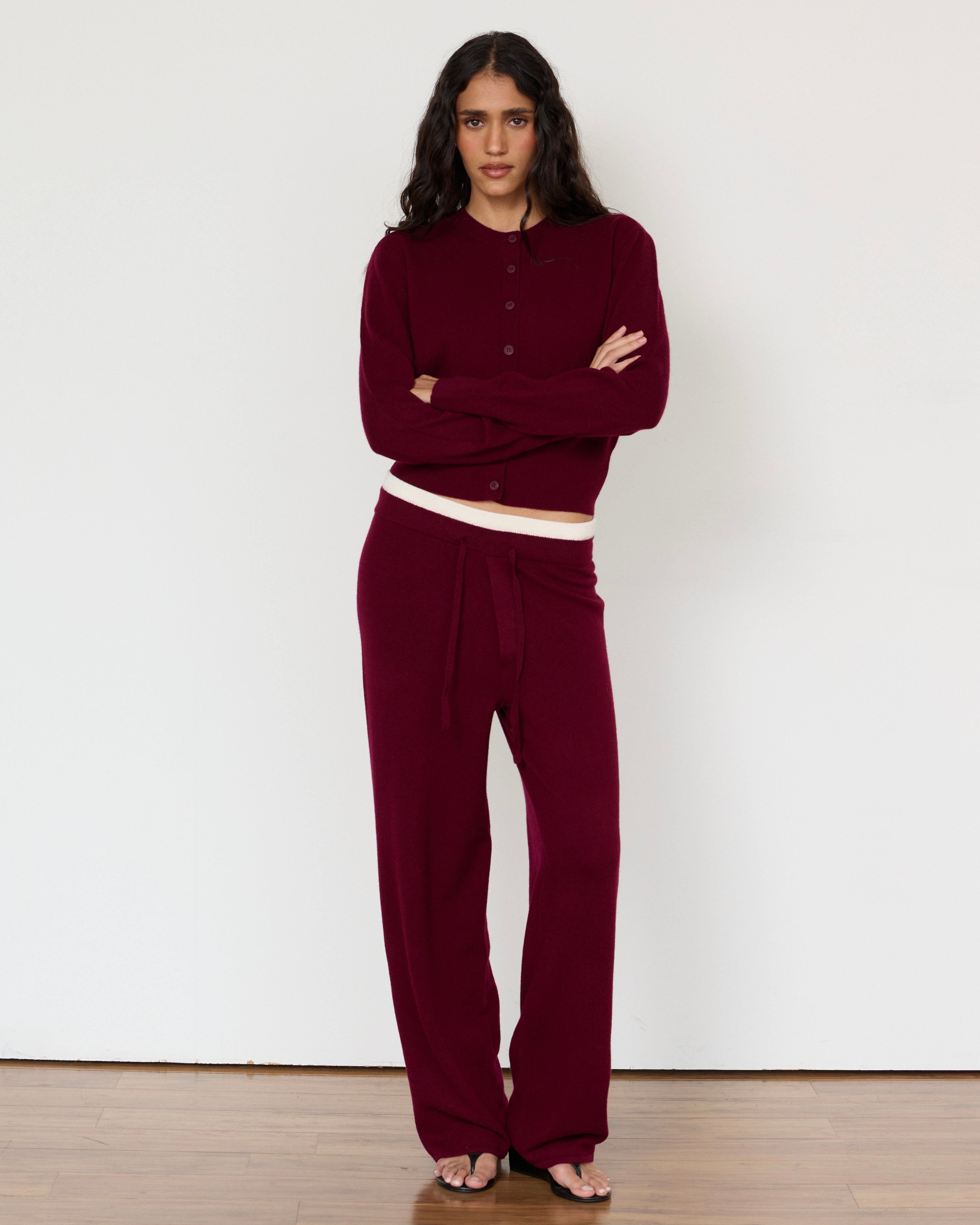 Tove Layered Cashmere Pant