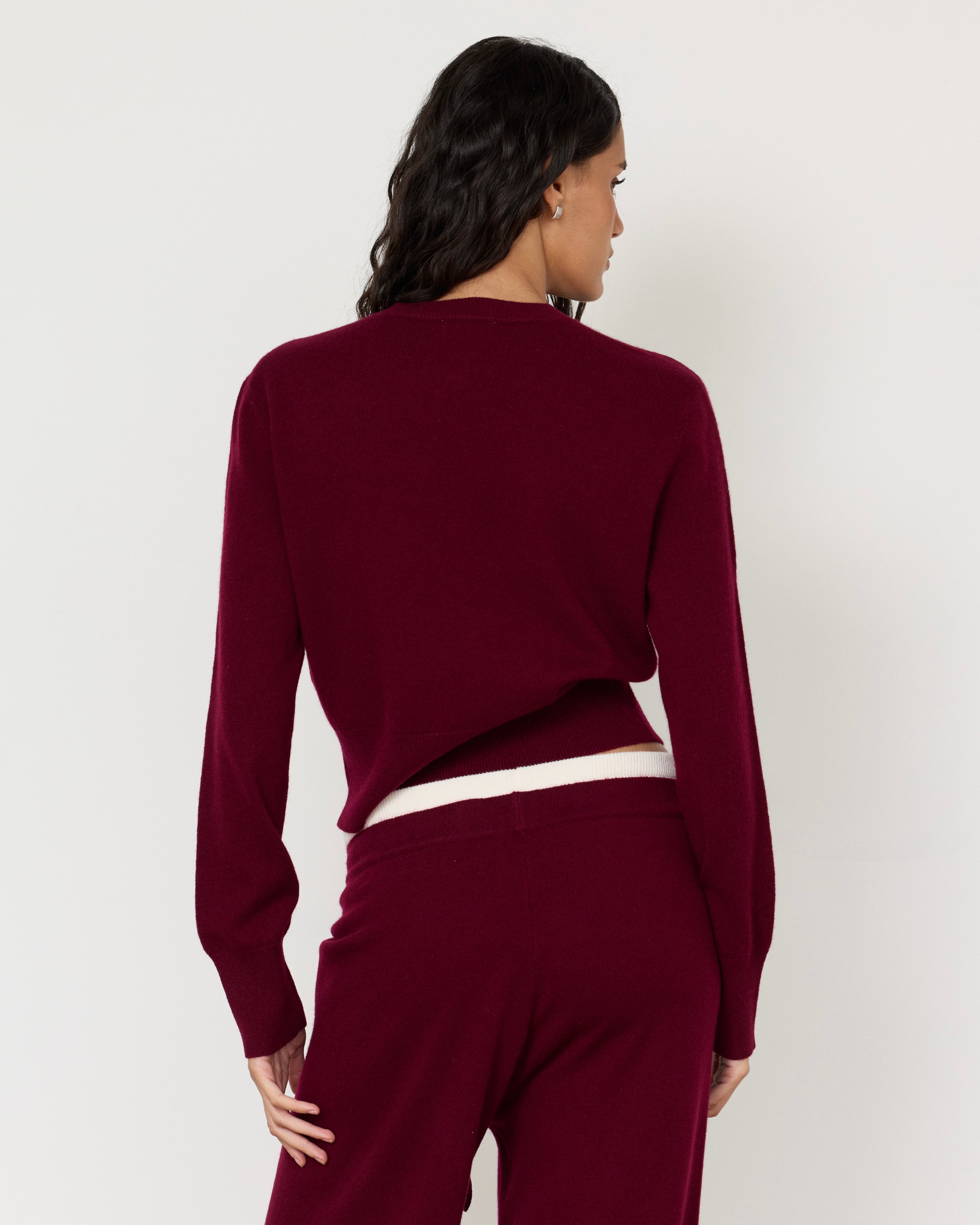 Tove Layered Cashmere Crewneck