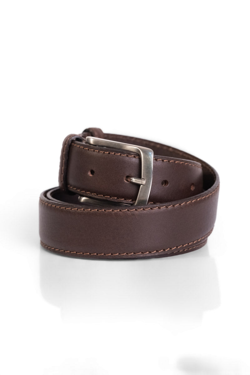Tardini Smooth Genuine Leather Belt