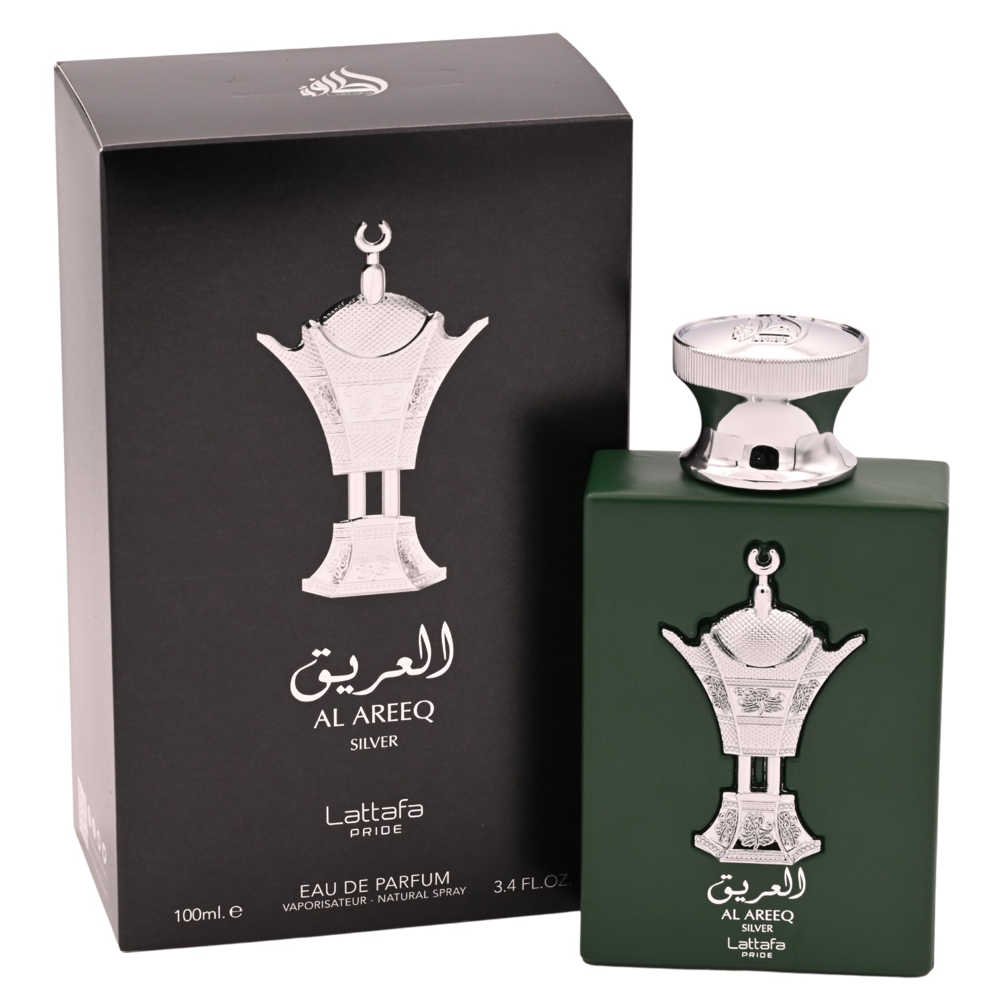 Lattafa Pride Al Areeq Silver Unisex Eau De Parfum Spray 3.4 oz