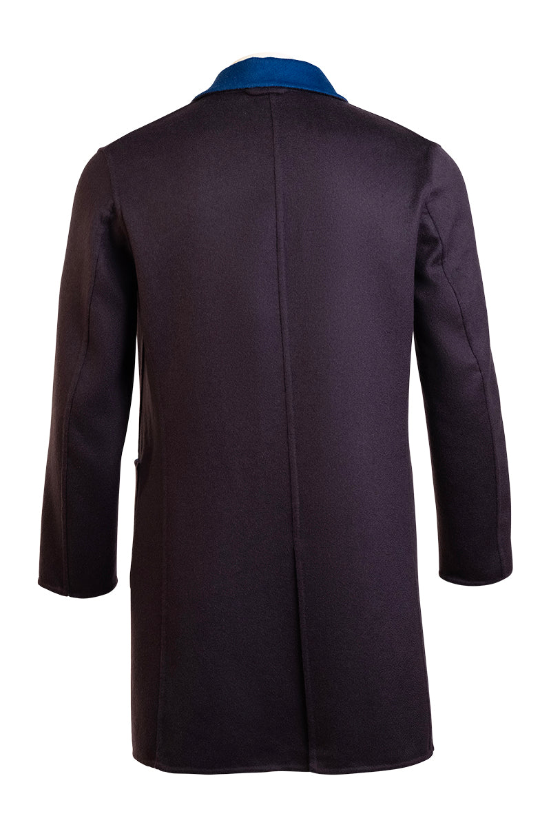 Kired by Kiton PARANA1 Cashmere Reversible Overcoat
