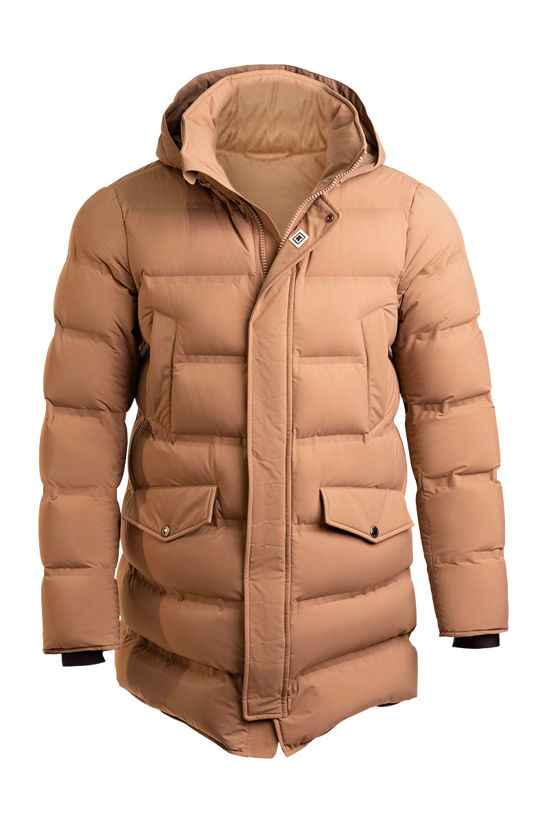 Kired by Kiton HEKLA Nylon-Goose Down Puffer Coat