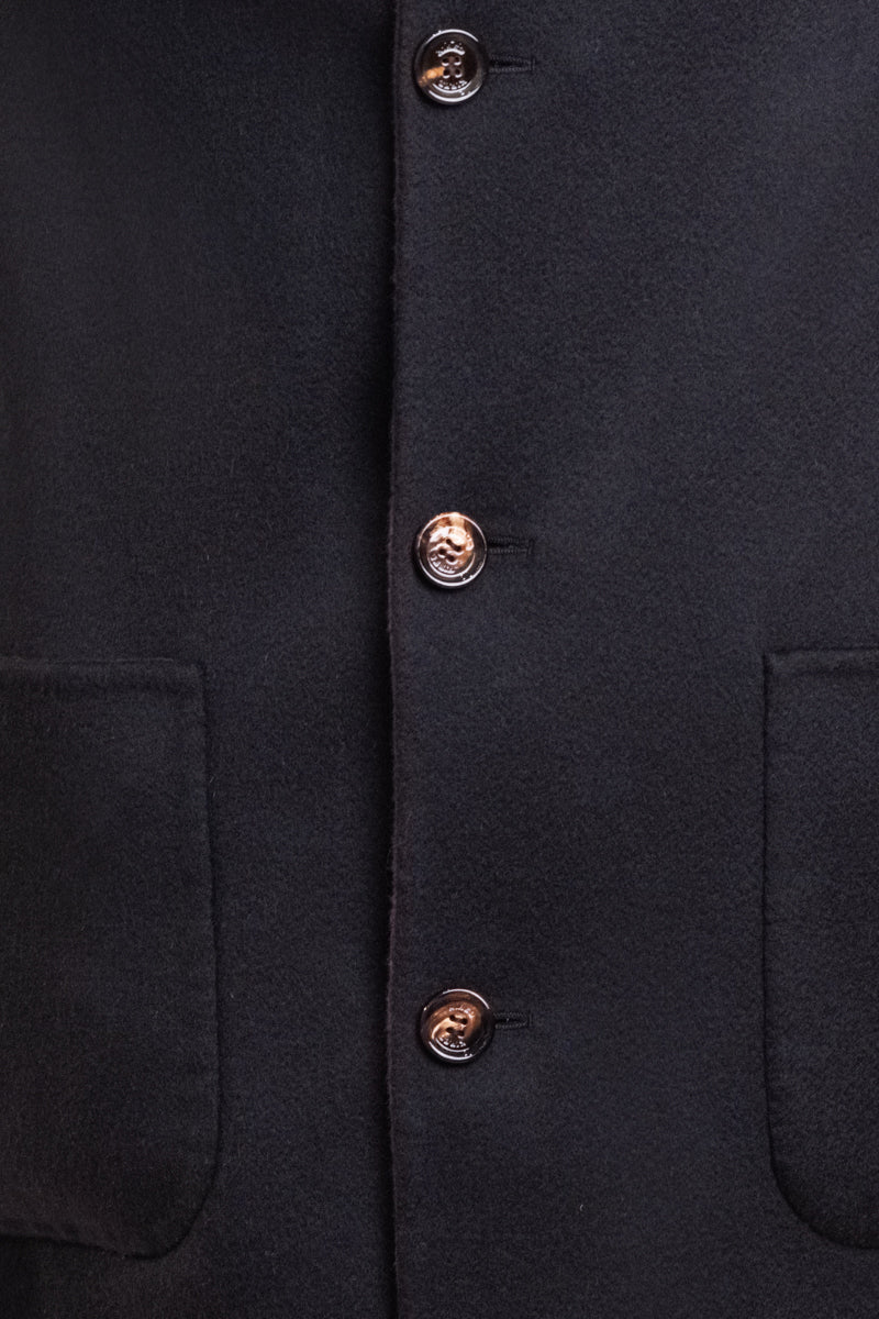 Kired by Kiton PARANA1 Cashmere Reversible Overcoat