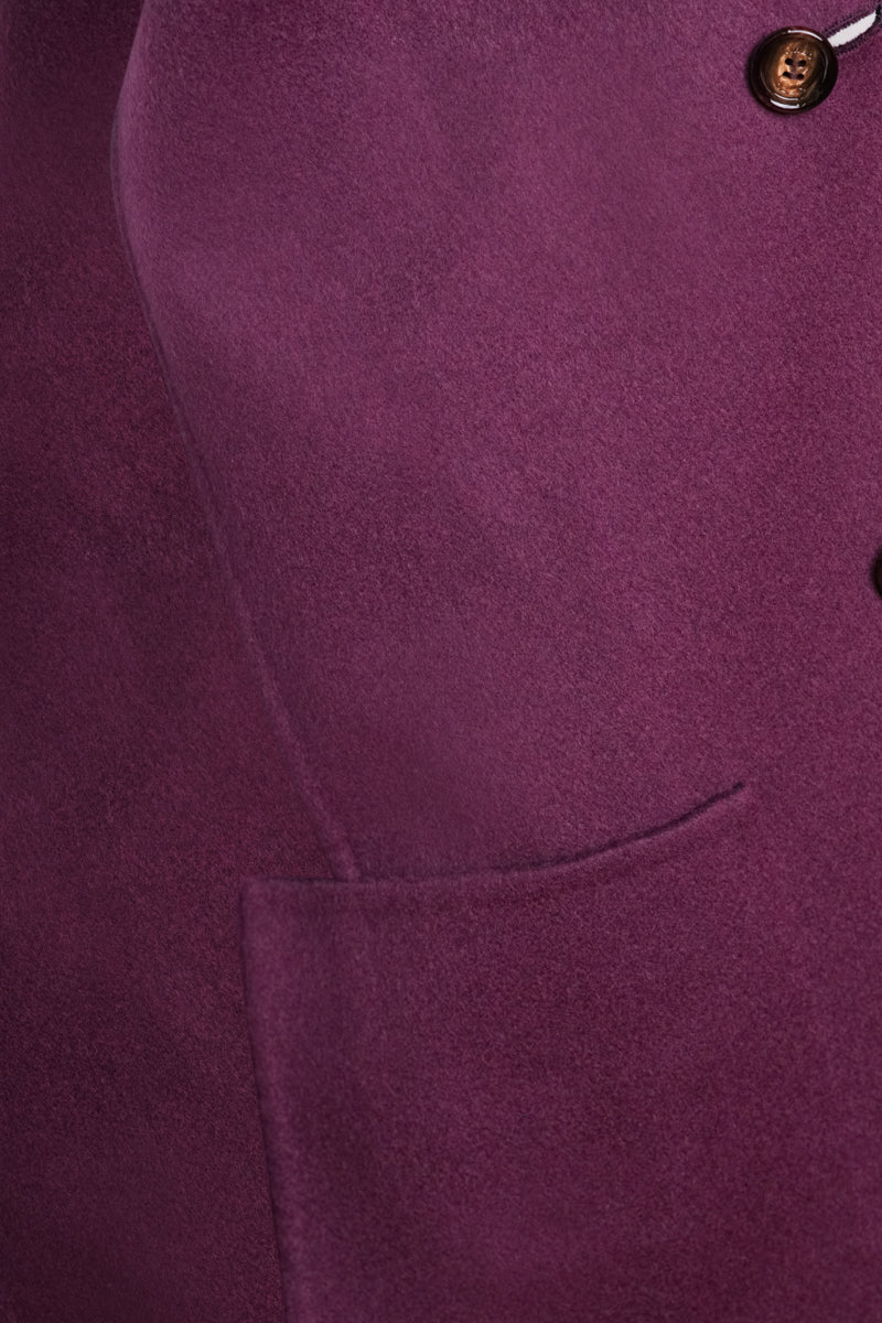 Kired by Kiton PARANA1 Cashmere Reversible Overcoat