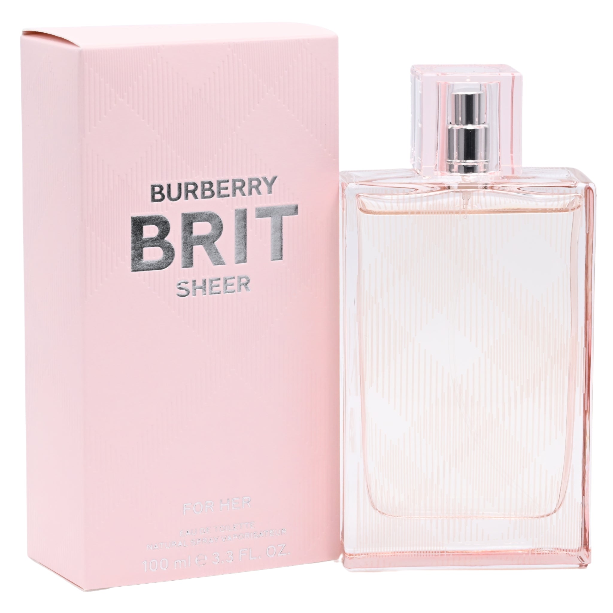 Burberry Brit Sheer for Her Eau De Toilette Spray 3.3 oz