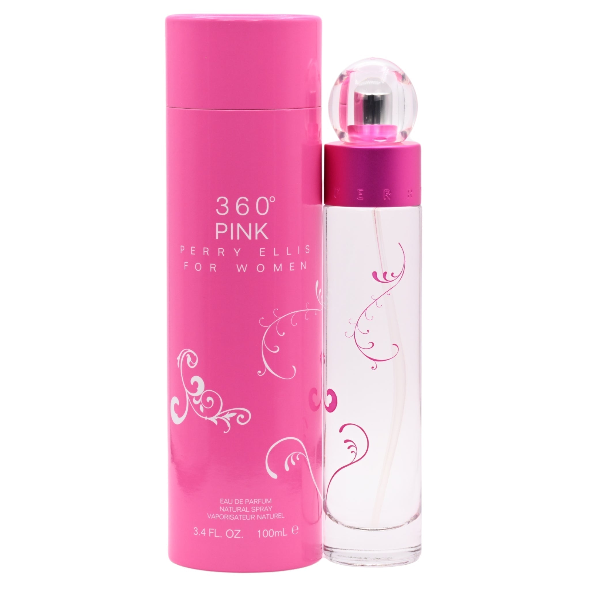 360 Pink by Perry Ellis 3.4 oz EDP For Women