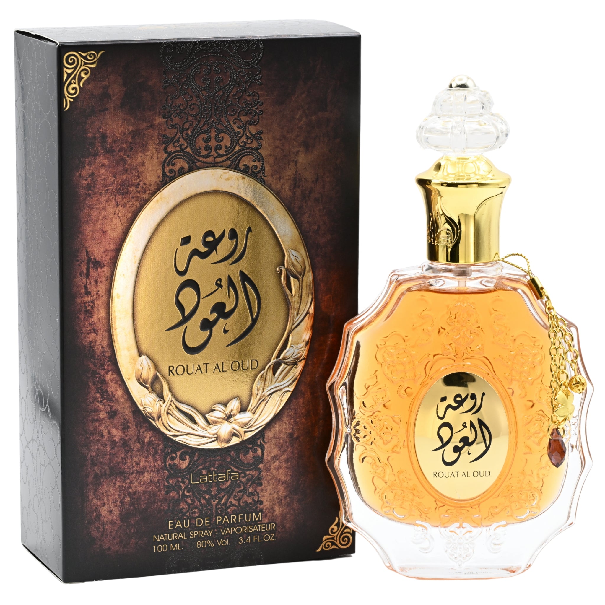 Lattafa Rouat Al Oud Unisex Eau De Parfum Spray 3.4 oz