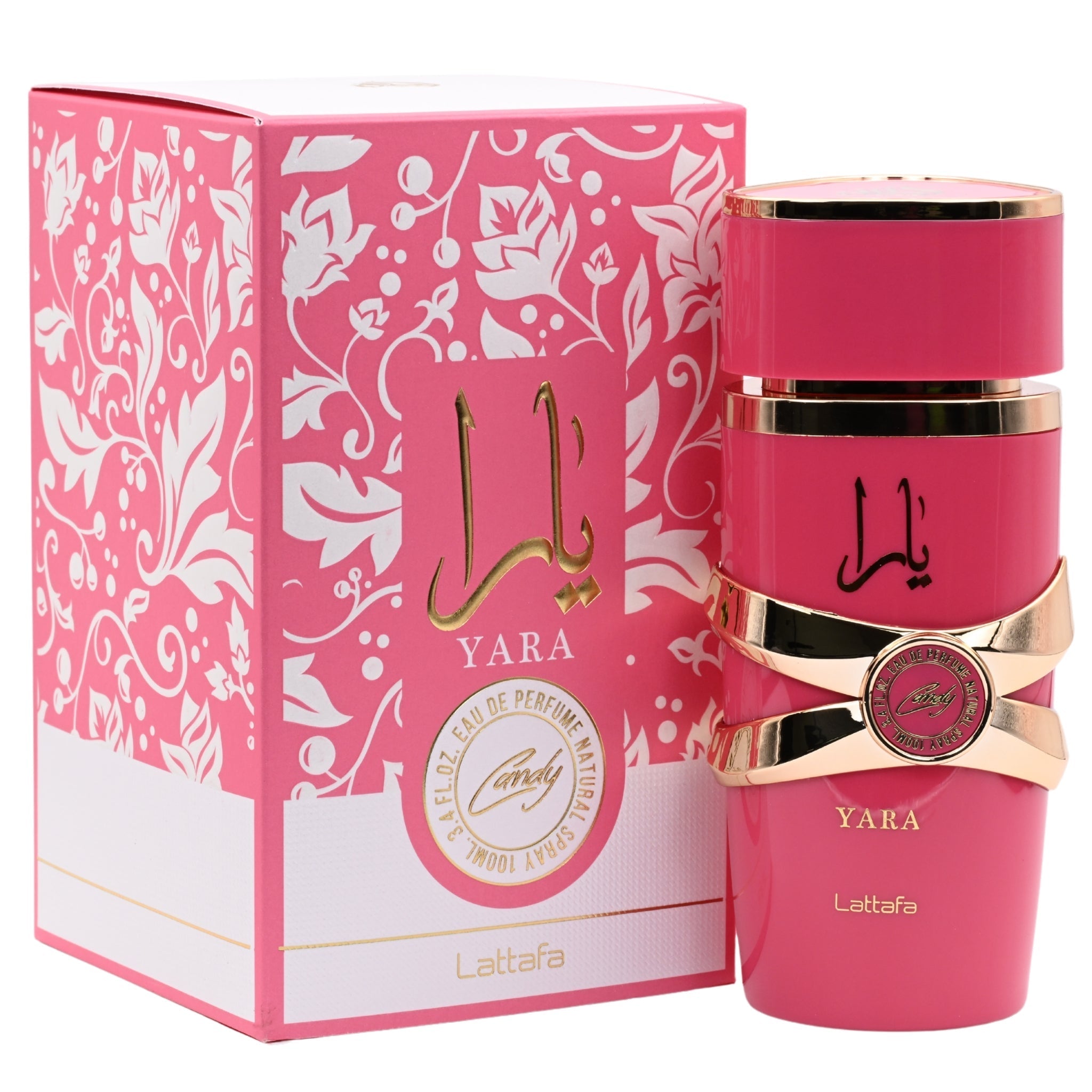 Lattafa Yara Candy Eau De Parfum Spray For Women EDP 3.3 oz