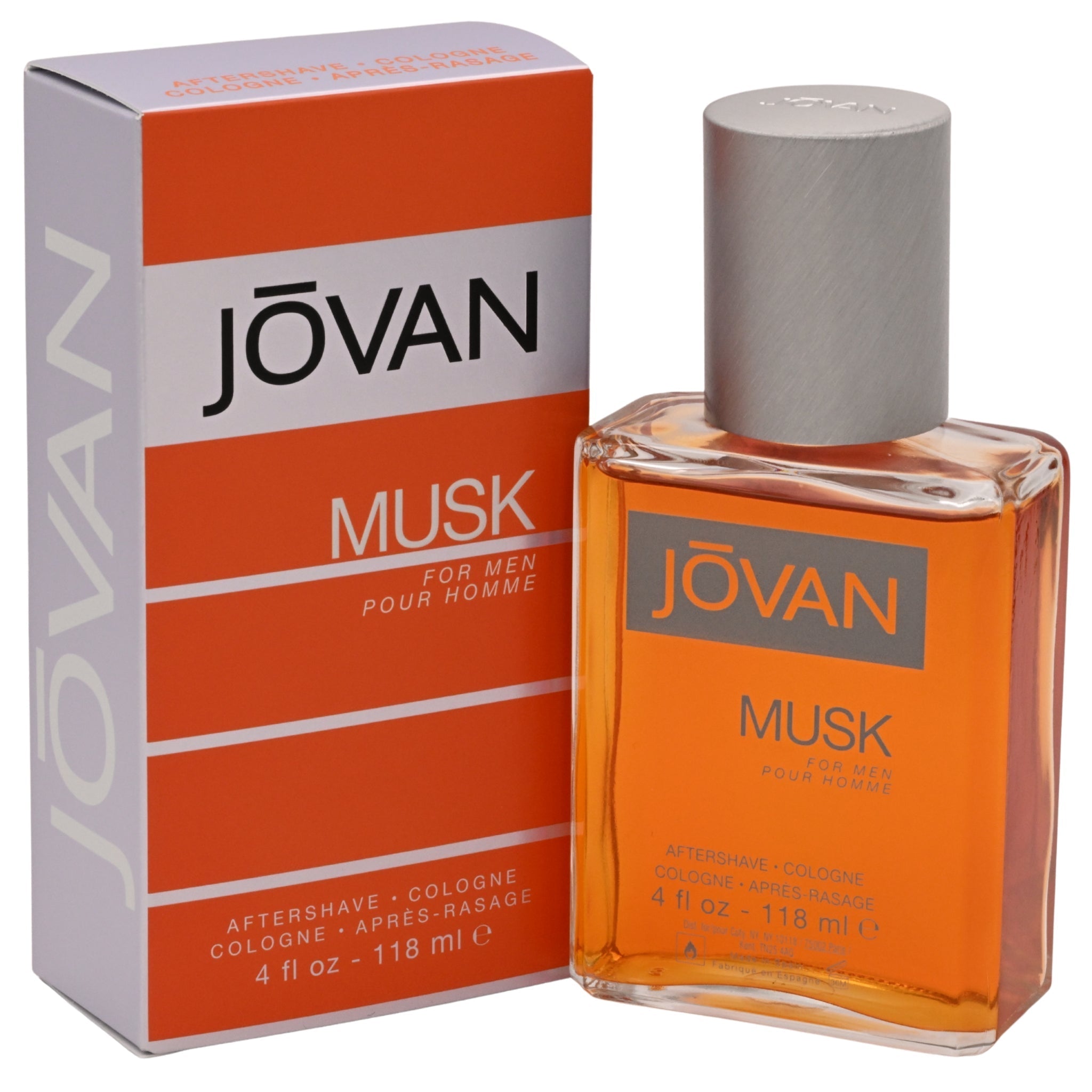 Jovan Musk After Shave for Men 4.0 oz