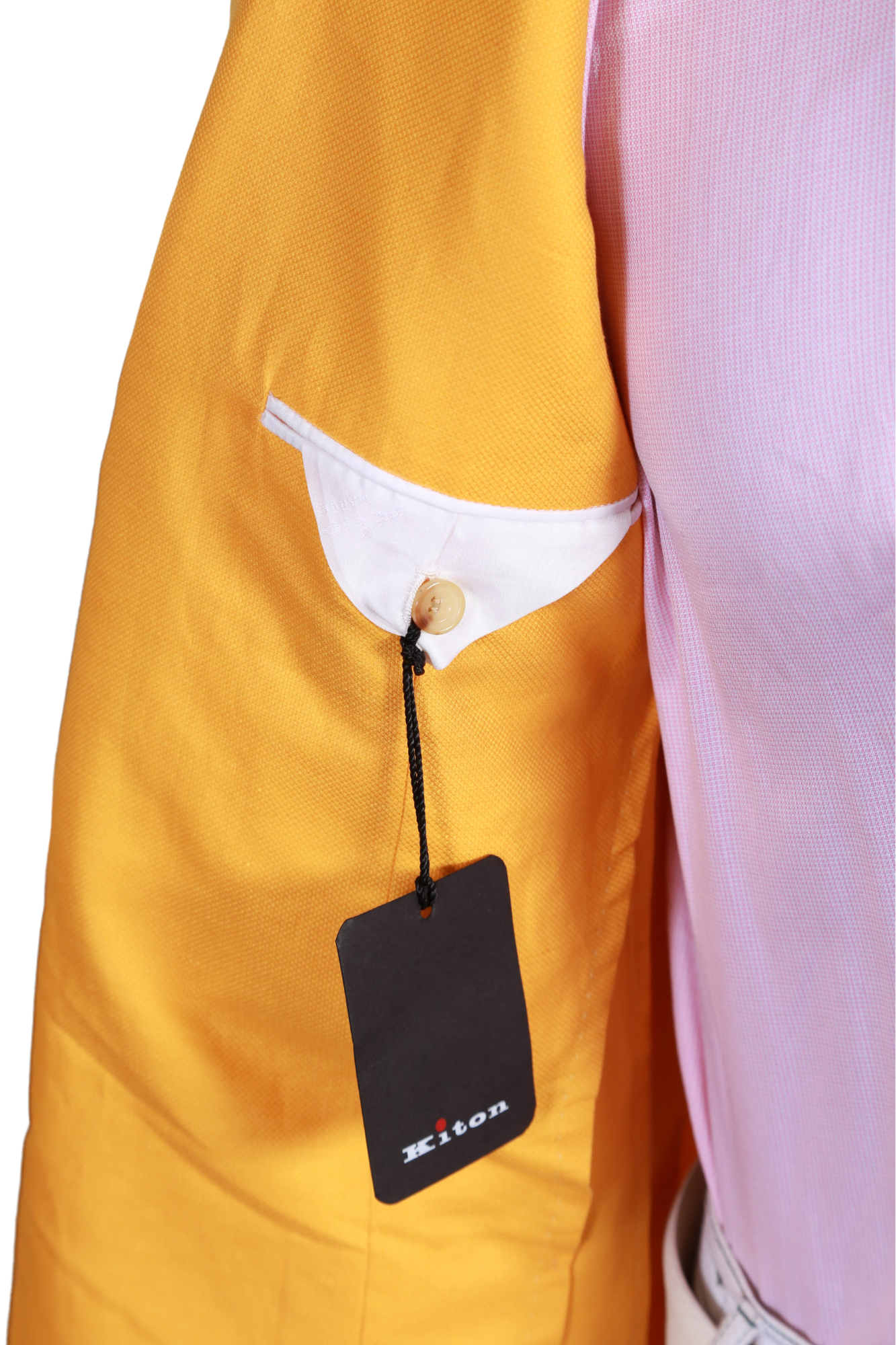 Kiton Birdseye Cotton-Linen Sport Jacket