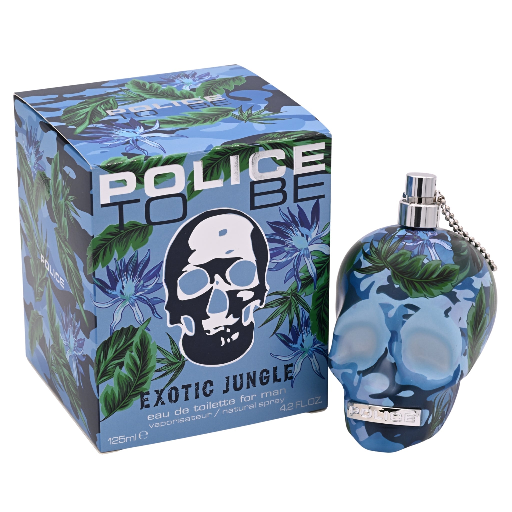To Be Exotic Jungle by Police EDT Spray for Men 4.2 oz