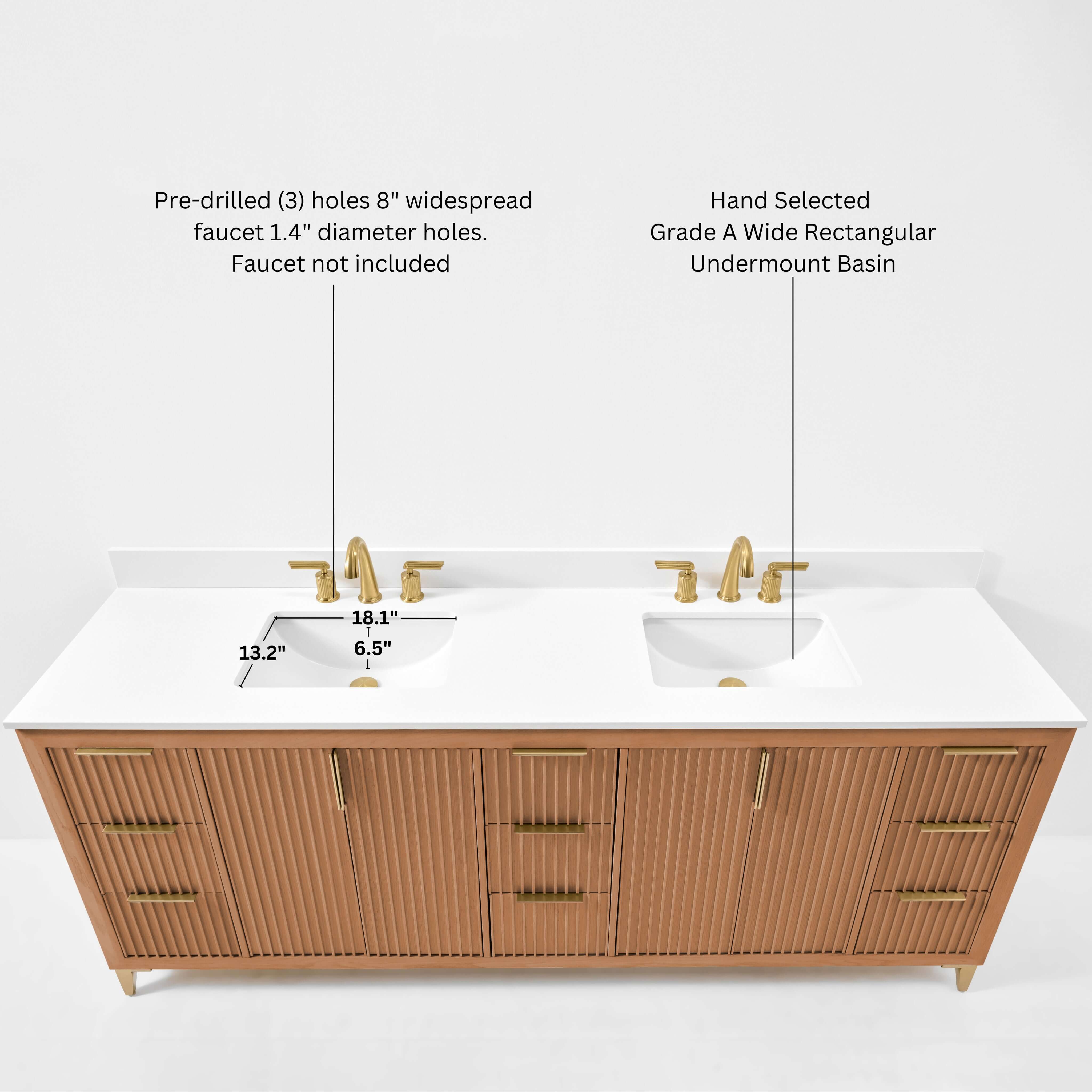 Turlington 84" Bath Vanity Set