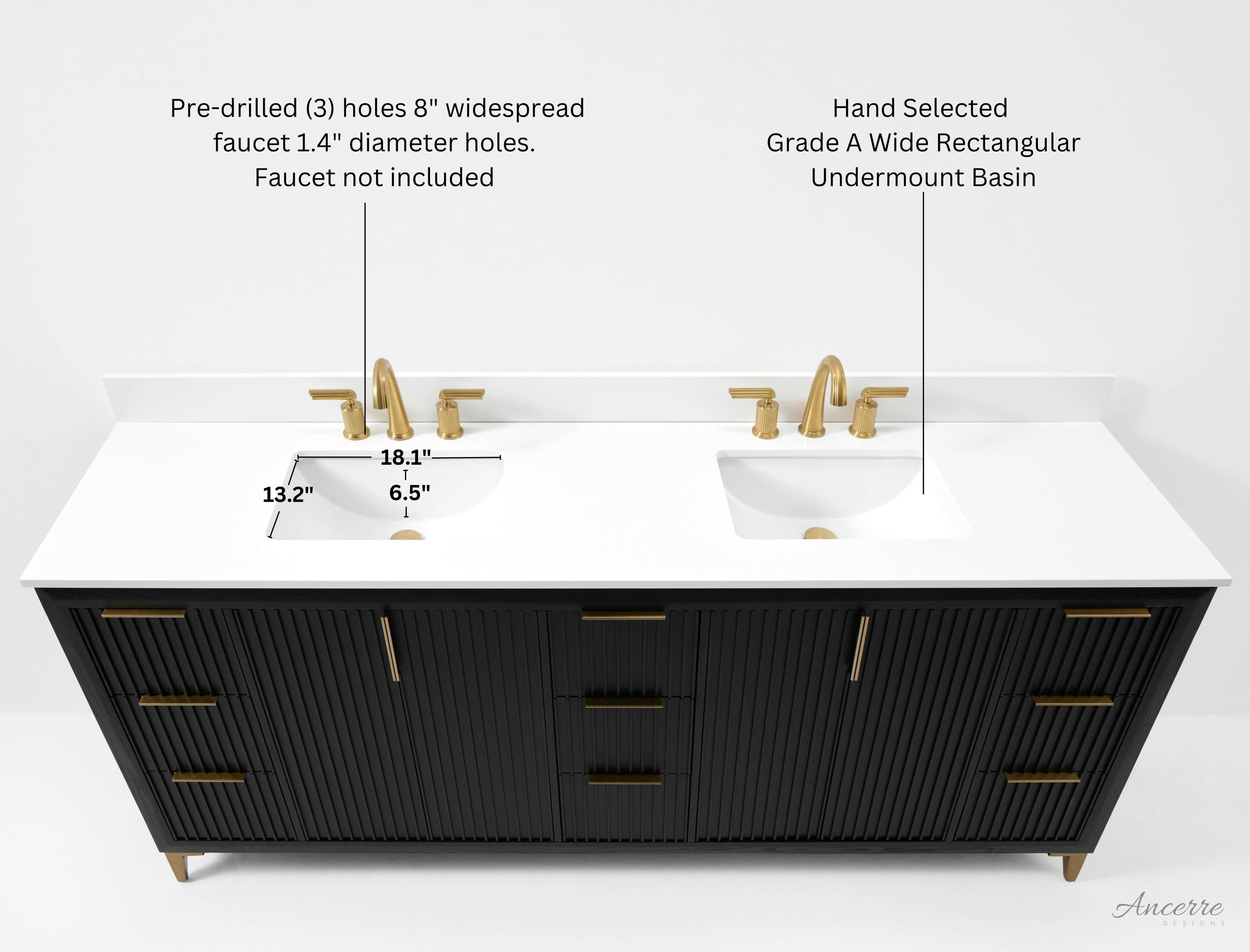 Turlington 84" Bath Vanity Set