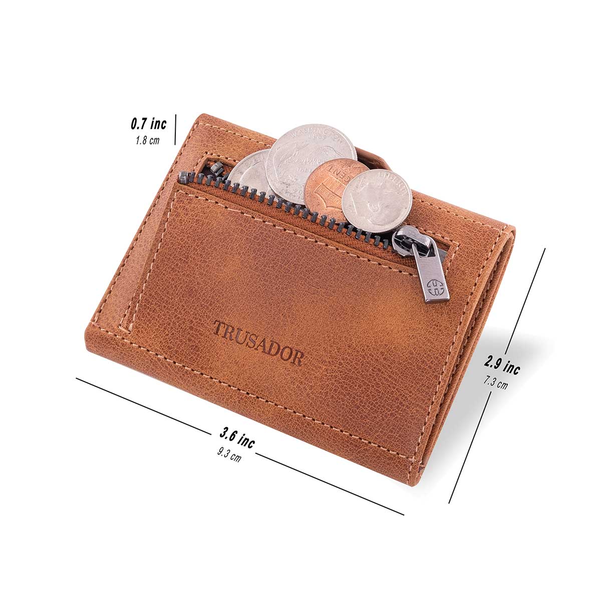 Verona Air Tag With Coin Pocket