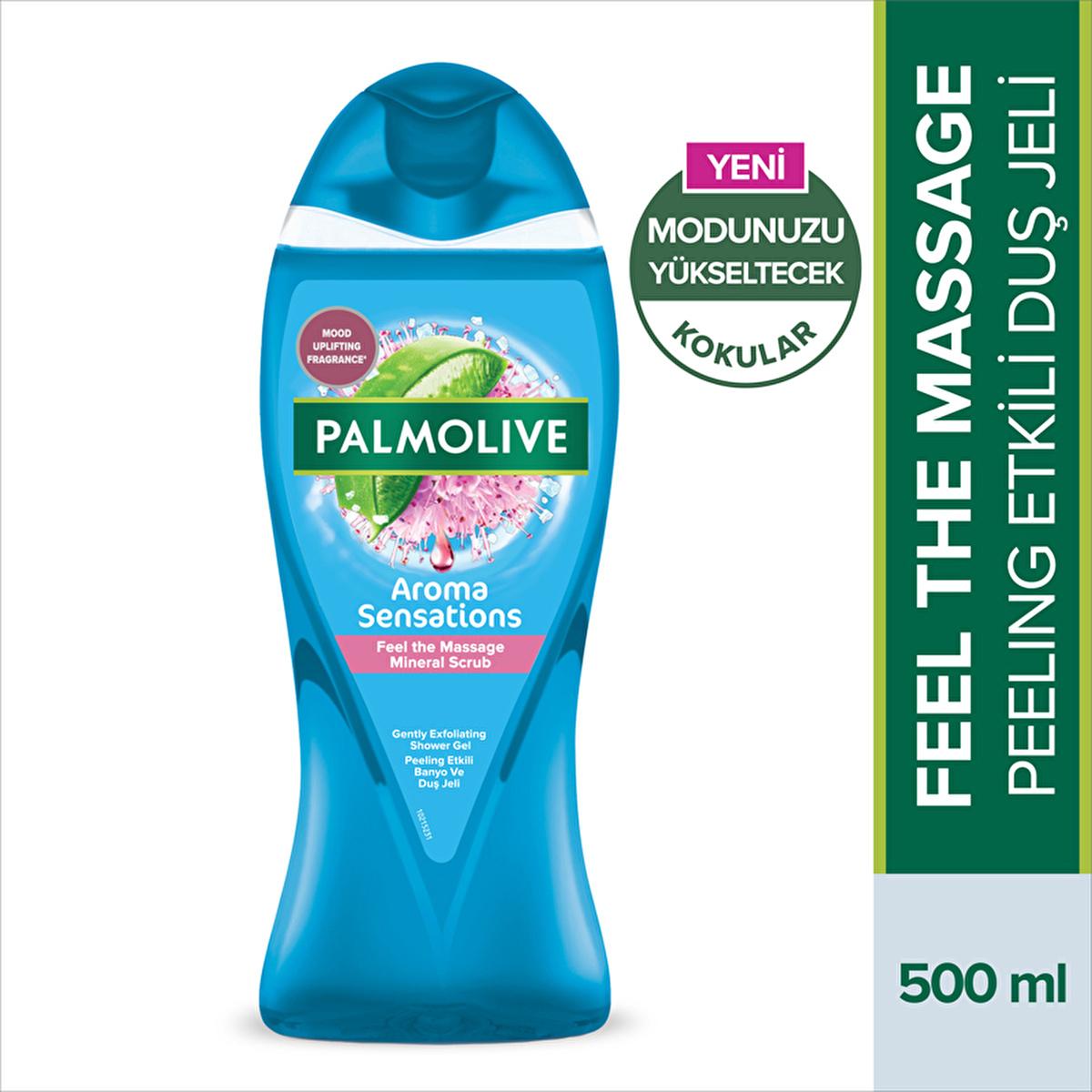 Palmolive Natural Shower Gel with Dead Sea Salt & Aloe Vera - Luxurious Fragrance Body Wash for Soothing Skin, 16.91 fl oz