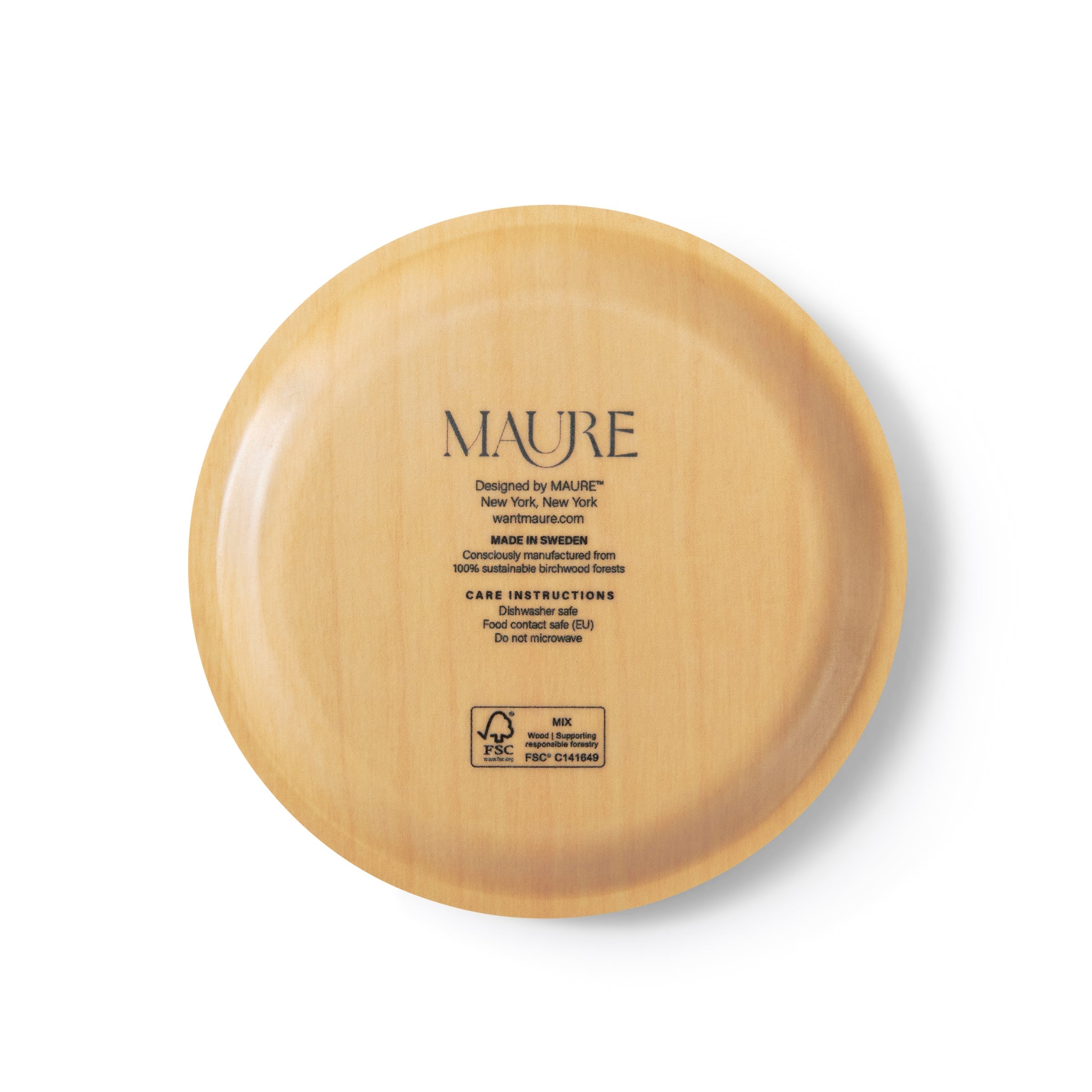 Festive Forest Friends Birchwood Mini Trays Set of 2