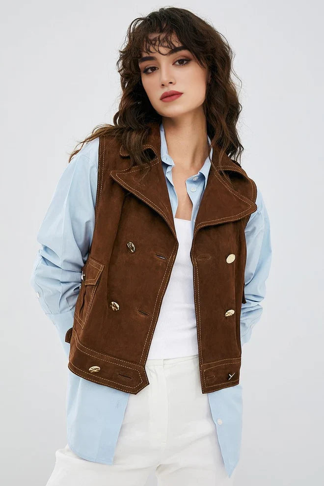 Brown Rio Vest for Women