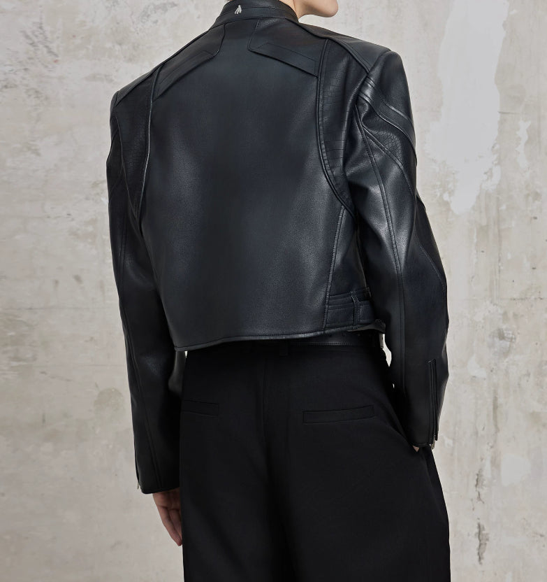 Original Akira Short Biker Leather Jacket