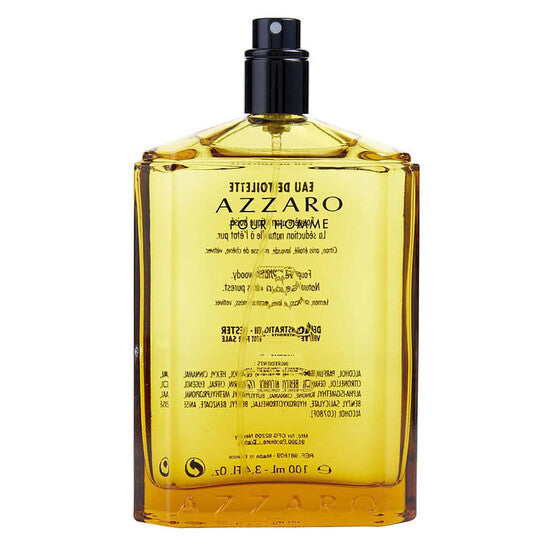 Azzaro Pour Homme Eau De Toilette Spray for Men 3.3 oz New Tester