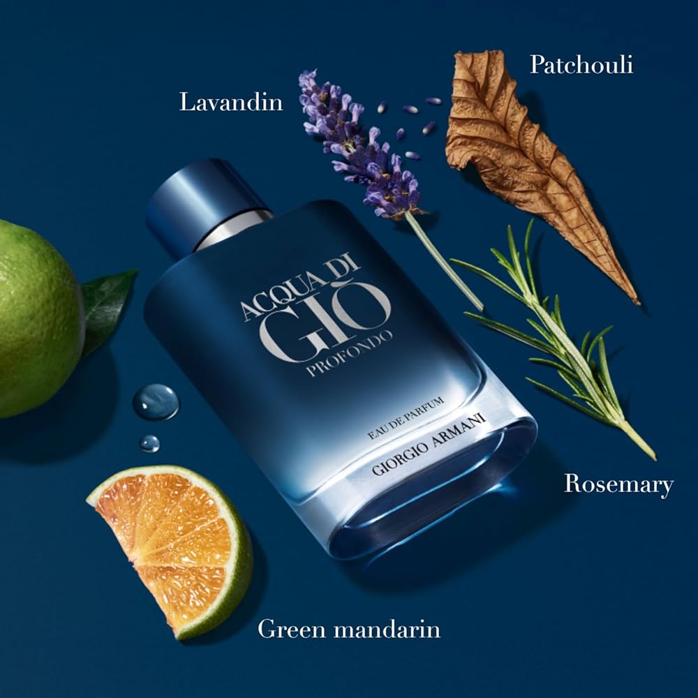 Giorgio Armani Acqua Di Gio Profondo Eau de Parfum 4.2 oz Spray for Men