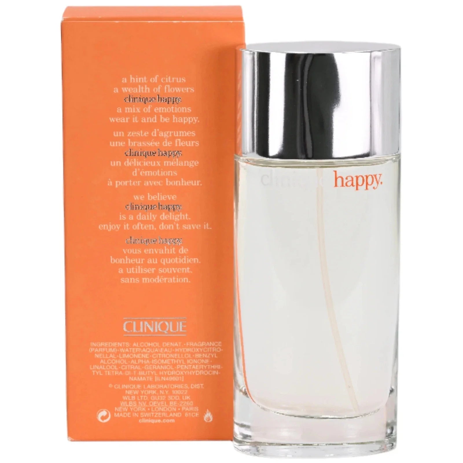 Clinique Happy Eau de Parfum Spray for Women 3.4 oz