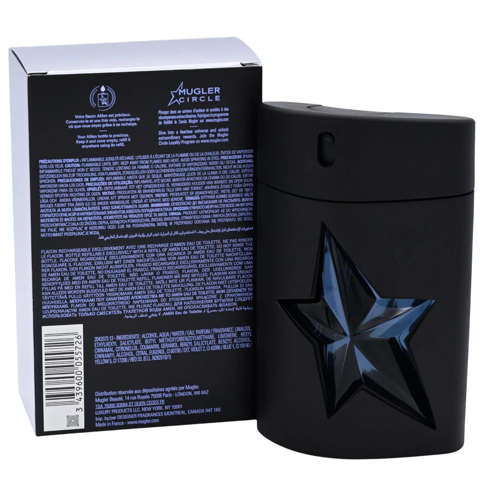 Angel Amen by Thierry Mugler EDT for Men 3.4 oz