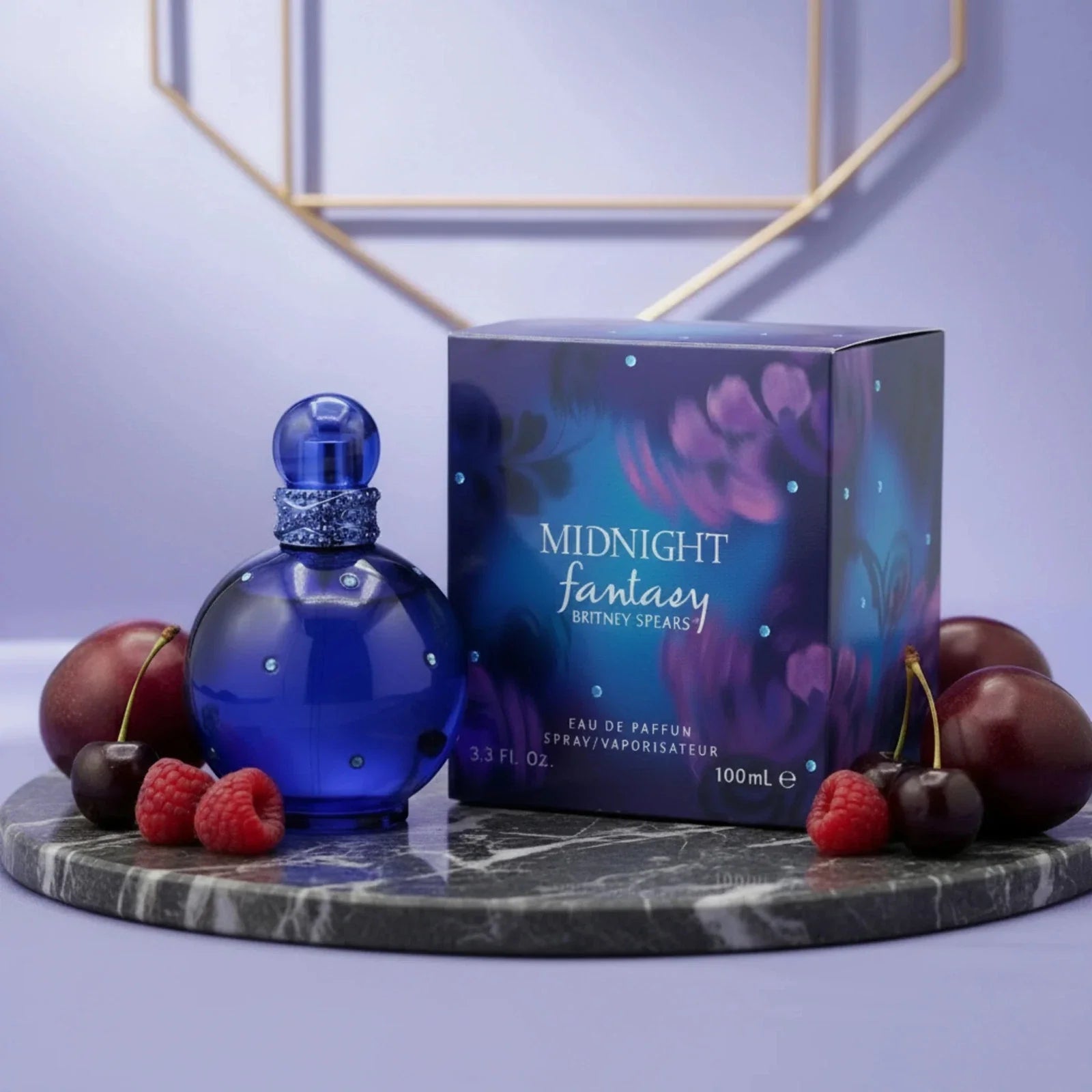 Midnight Fantasy by Britney Spears EDP Spray for Women 3.4 oz
