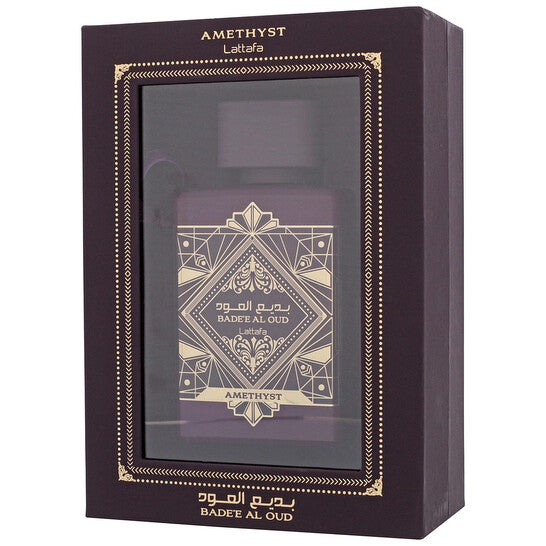 Lattafa Unisex Bade'e Al Oud Amethyst EDP Spray 3.38 oz