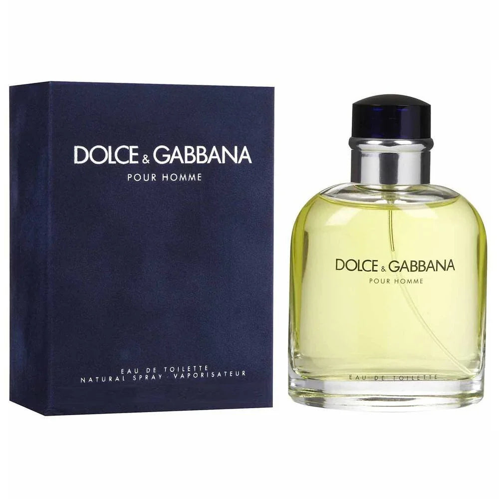 Dolce & Gabbana Pour Homme Eau de Toilette Spray for Men 6.7 oz