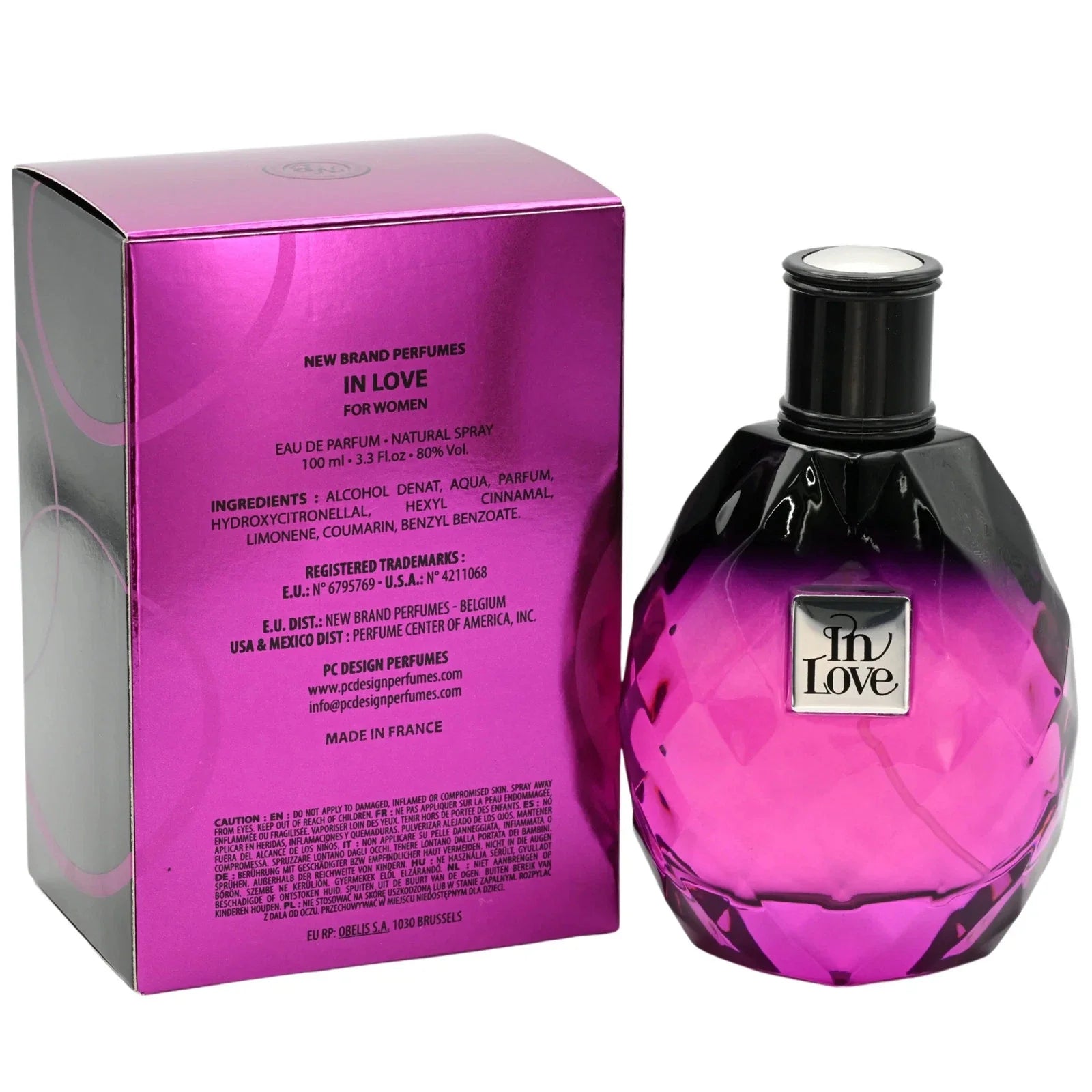 In Love by New Brand Perfume for Women EDP 3.3 oz
