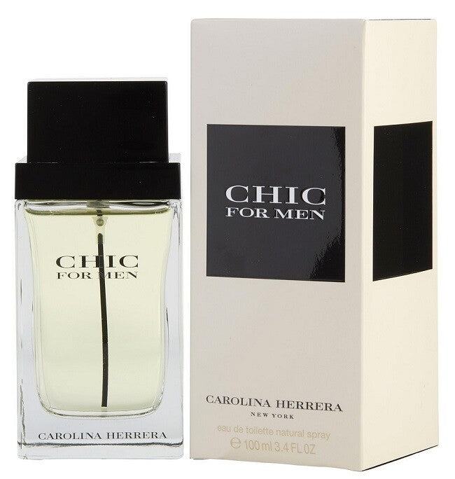 Carolina Herrera Chic EDT Spray for Men 3.4 oz