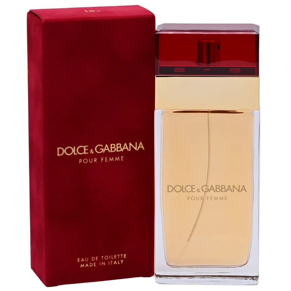 D & G Pour Femme Dolce & Gabbana EDT Spray for Women 3.4 oz