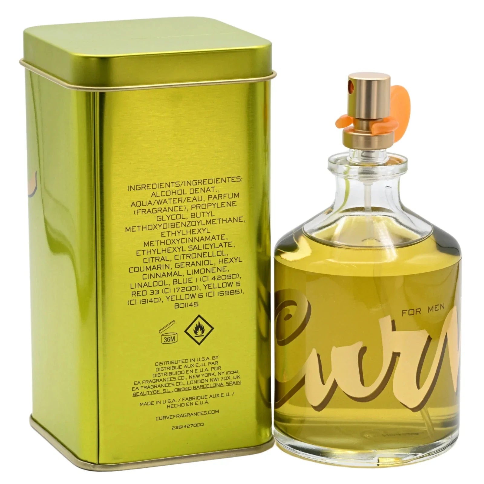 Curve by Liz Claiborne EDT Spray for Men 4.2 oz
