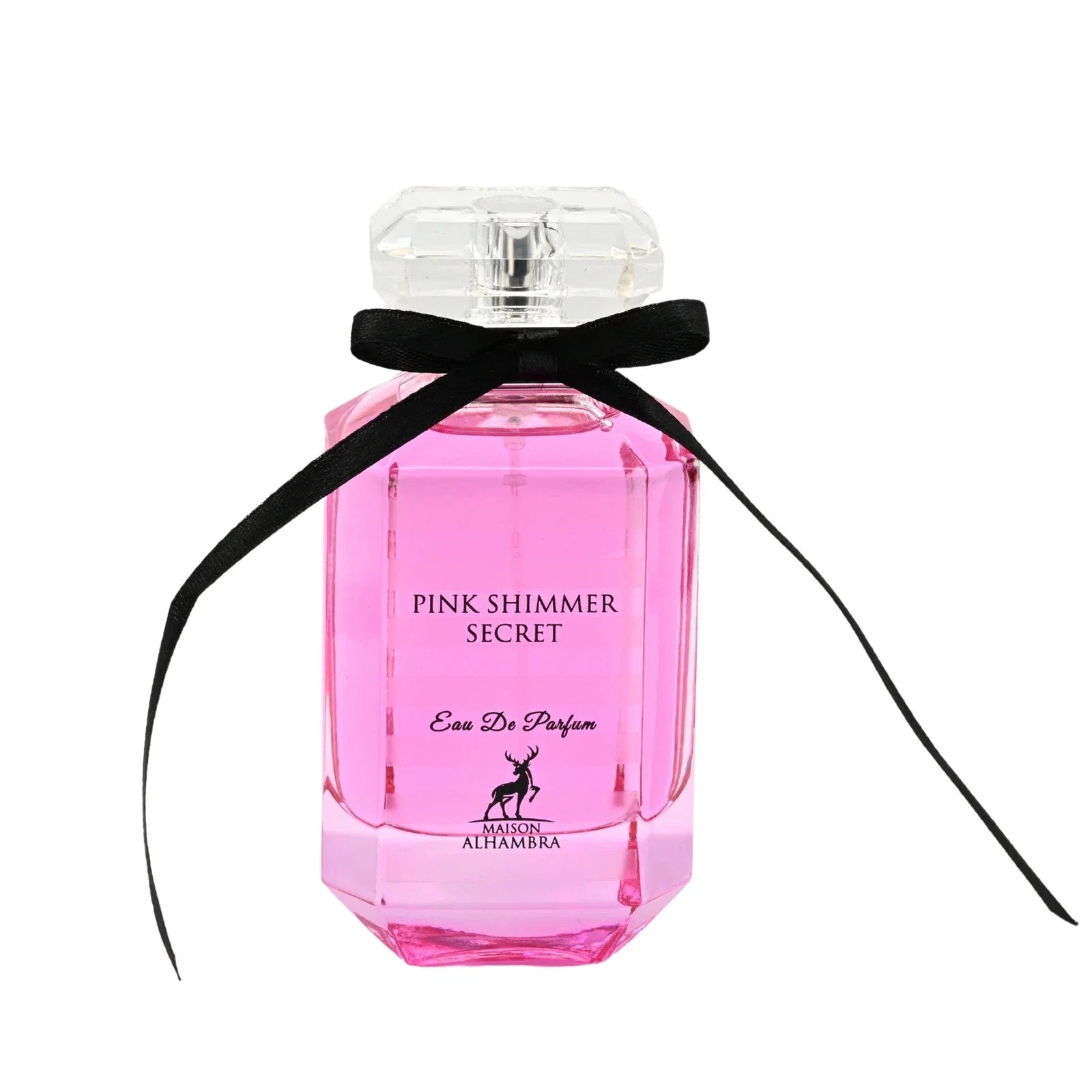 Pink Shimmer Secret by Maison Alhambra Eau De Parfum for Women 3.4 oz