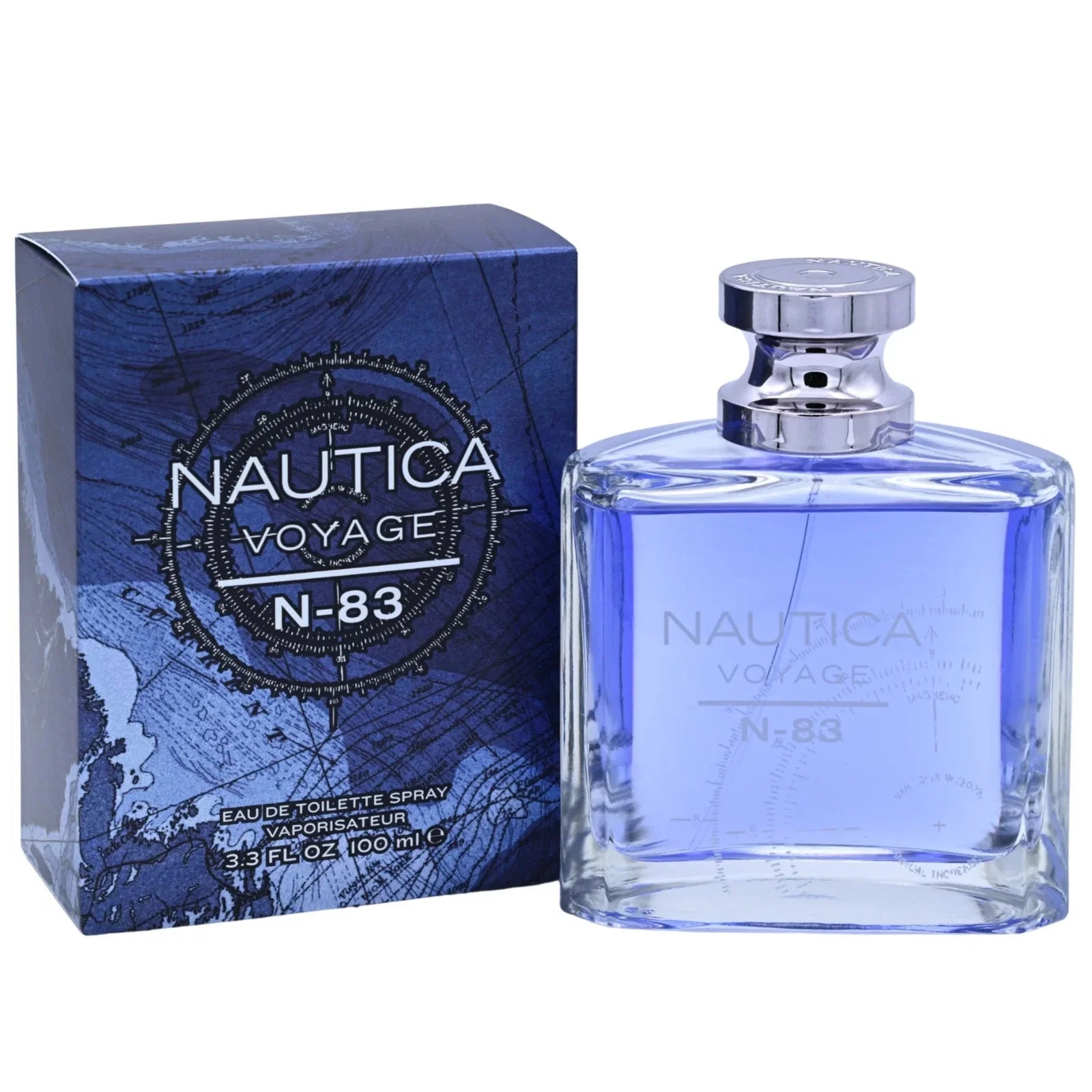 Nautica Voyage N-83 Eau De Toilette Spray for Men 3.4 oz