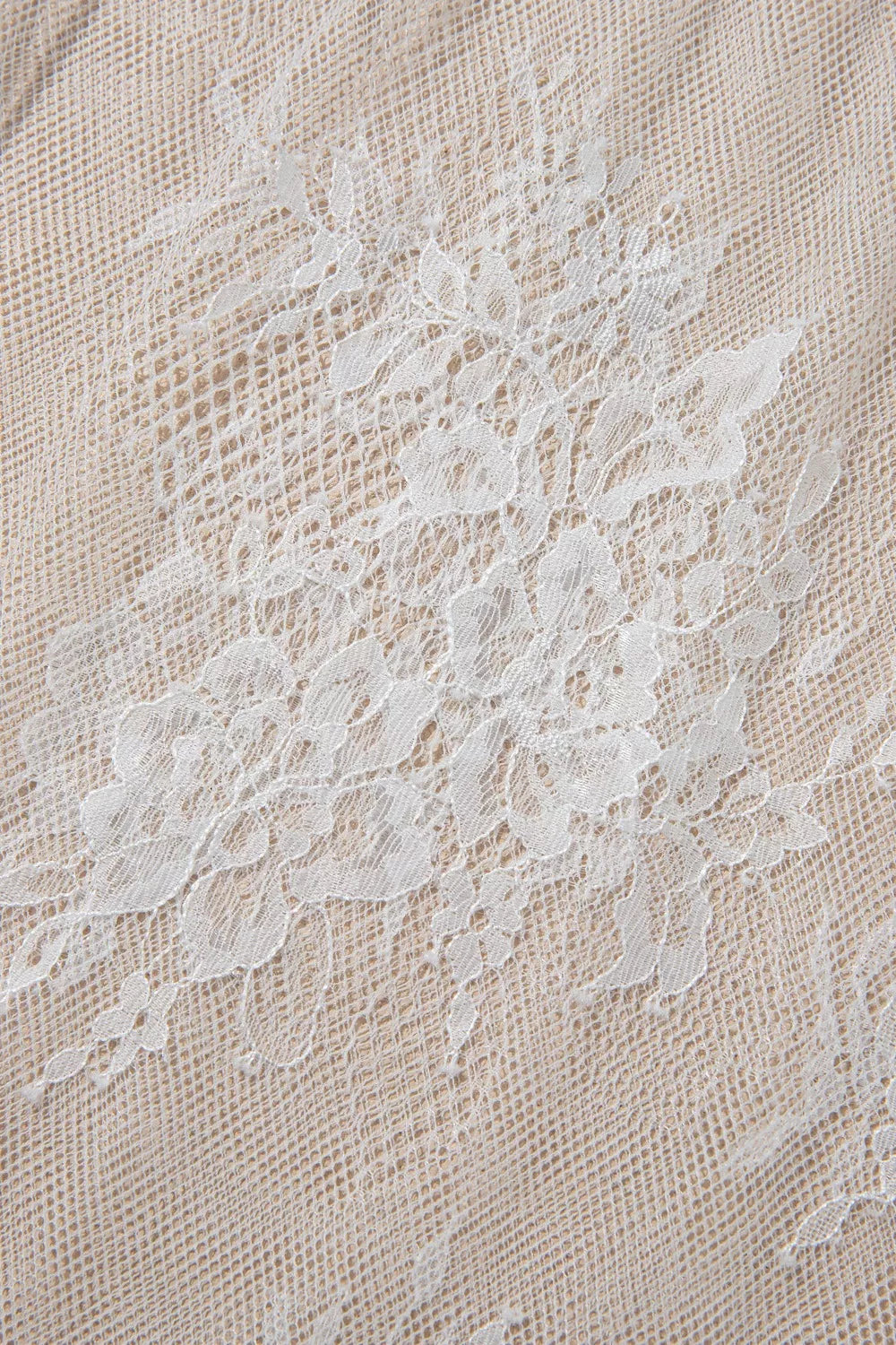 Lace Patchwork Casual T-Shirt Dress