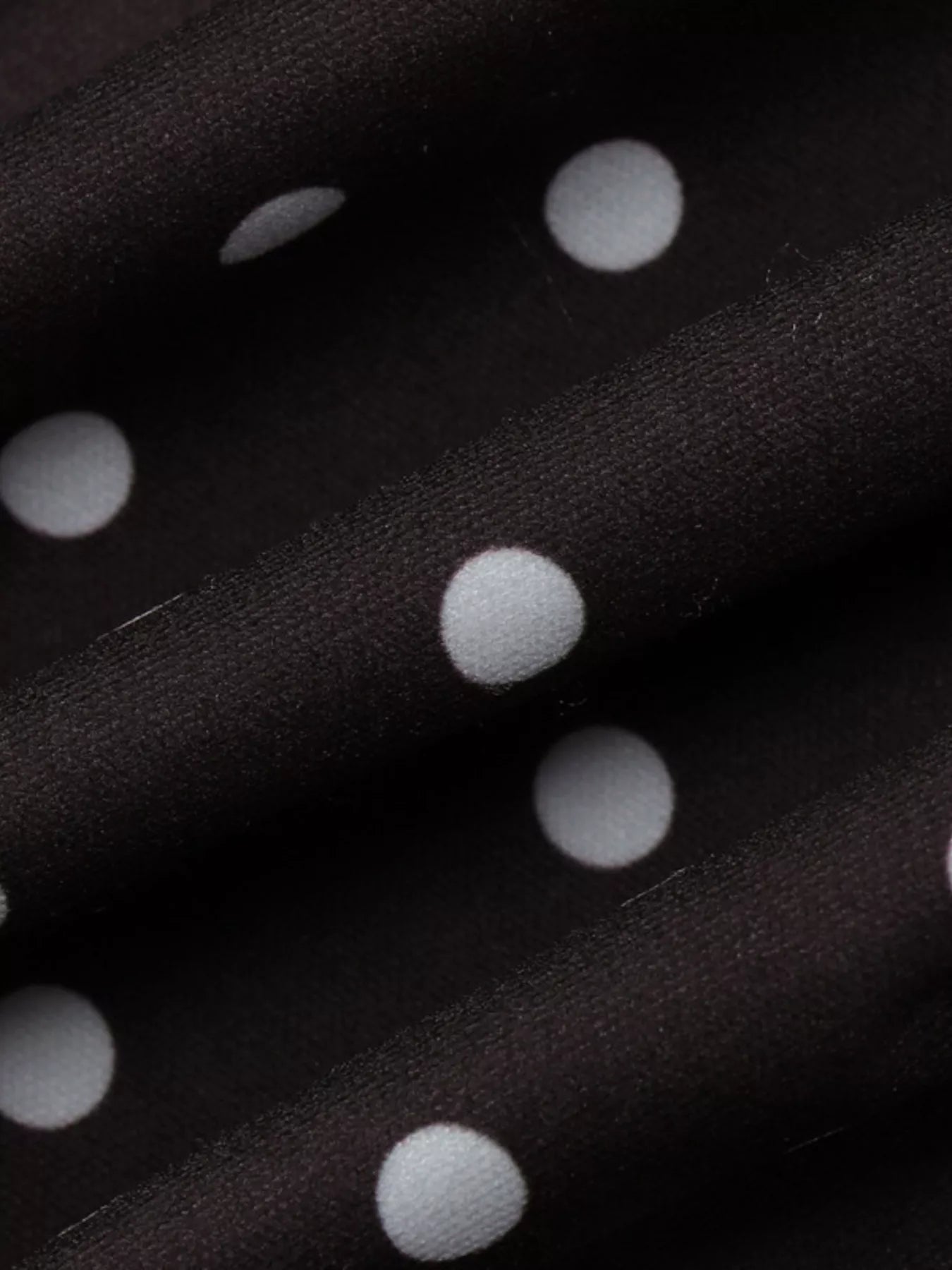 Polka Dot Cut-Out Front Mini Dress