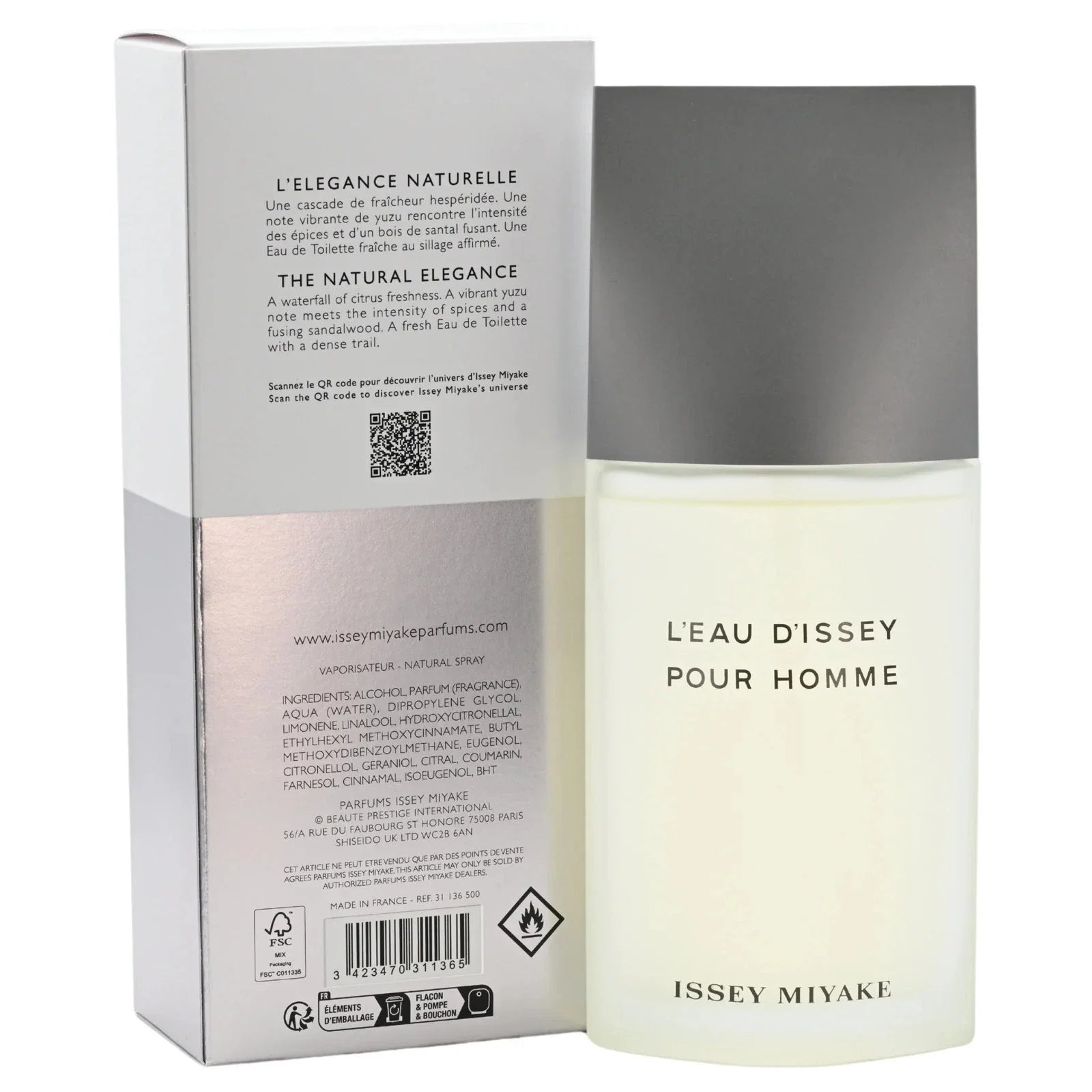 Issey Miyake L'Eau d'Issey Pour Homme Eau de Toilette for Men 4.2 oz