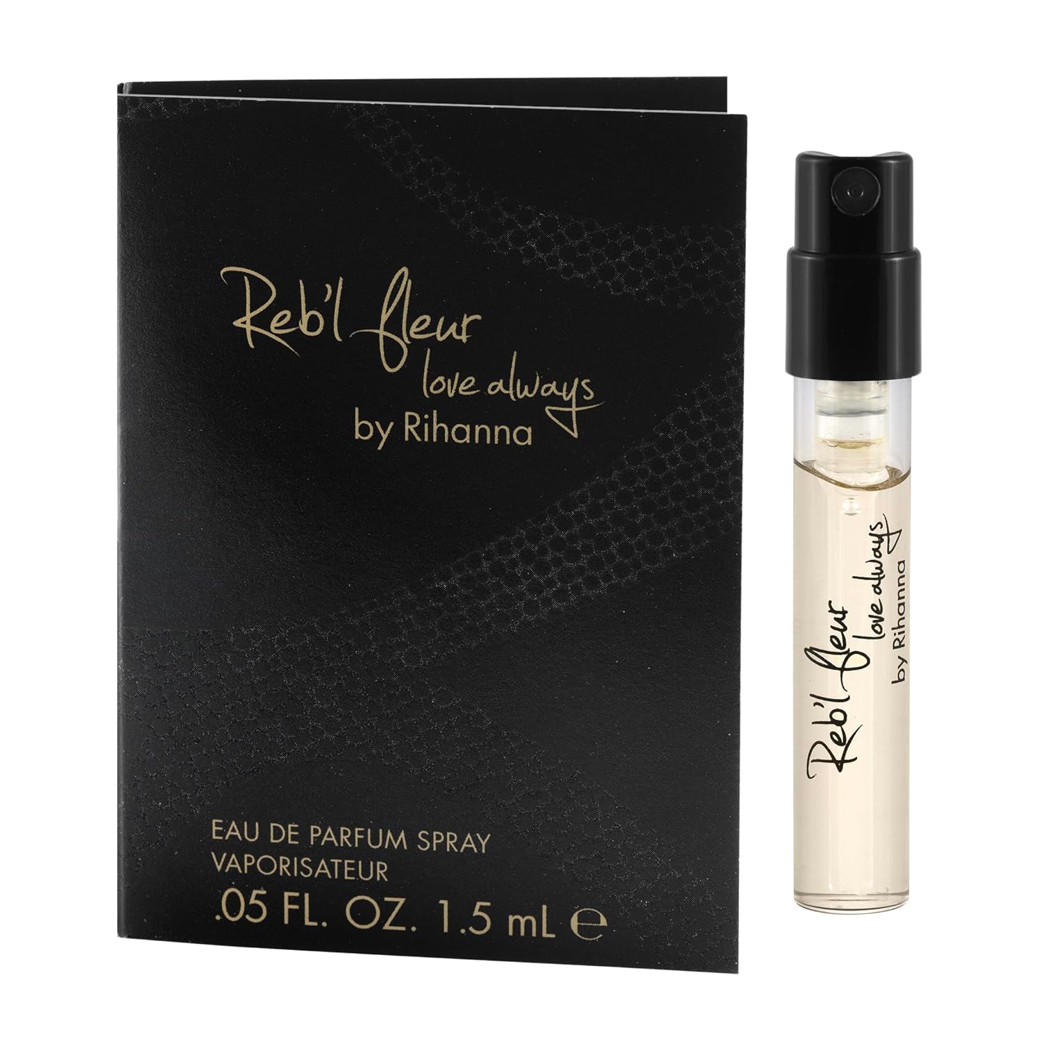 Rihanna Perfume Samples Set - Crush Reb'l Fleur Kiss Rogue Rebell