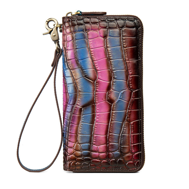 New Genuine Leather Large-capacity Long Wallet