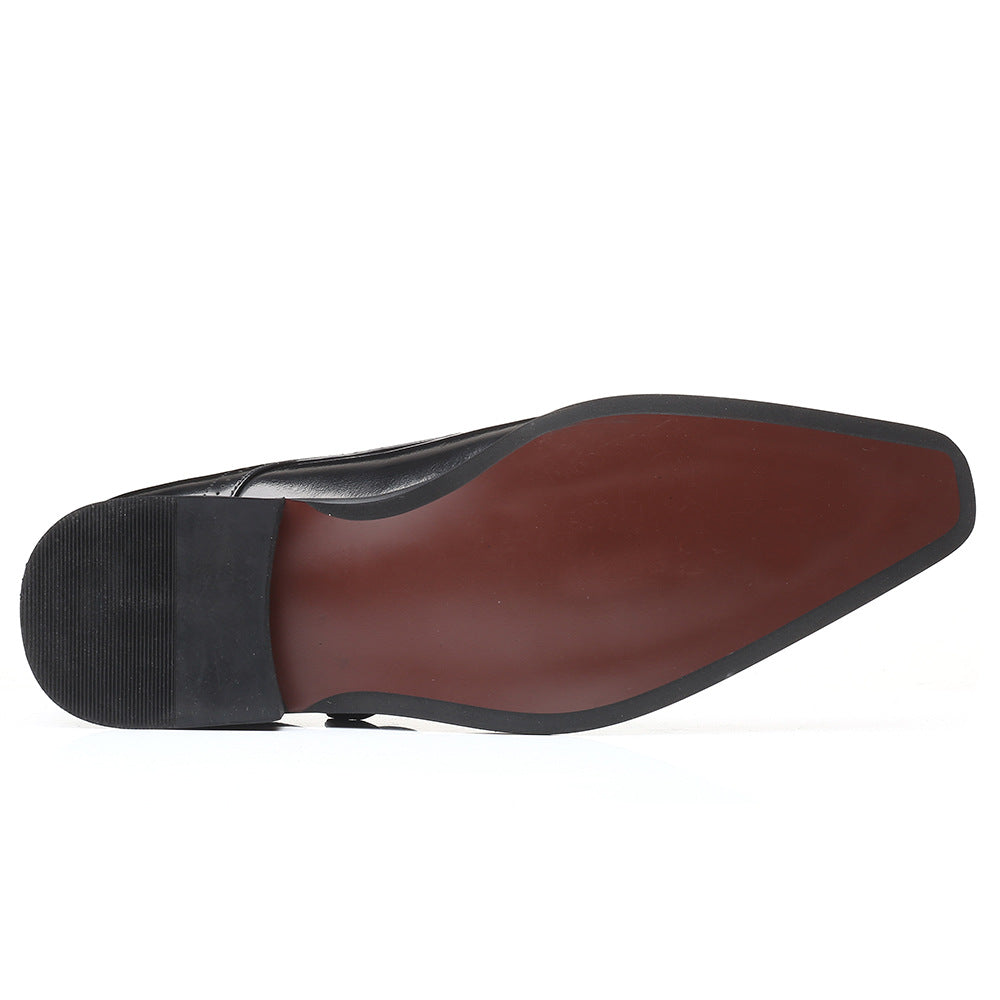 Business-casual Formal Mens Leather Shoes