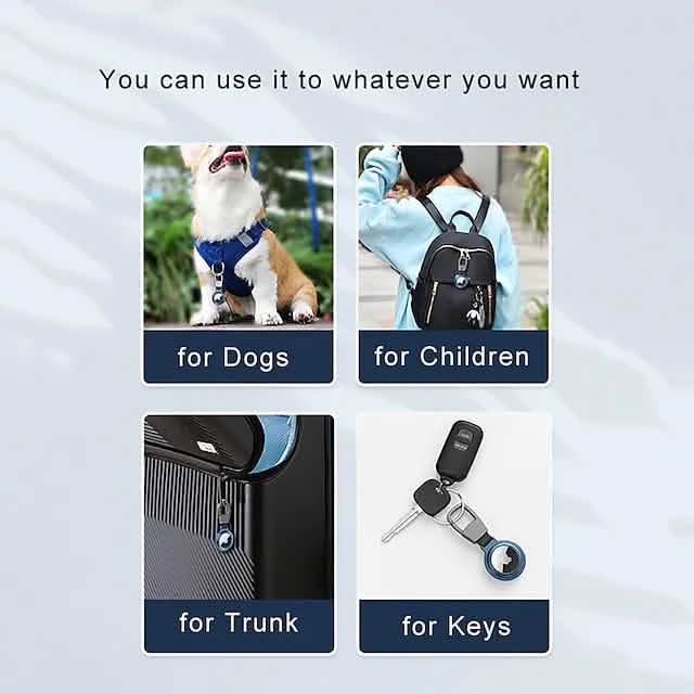 AirTag Magnetic Case with Keychain for Apple AirTag - Overture Gifts