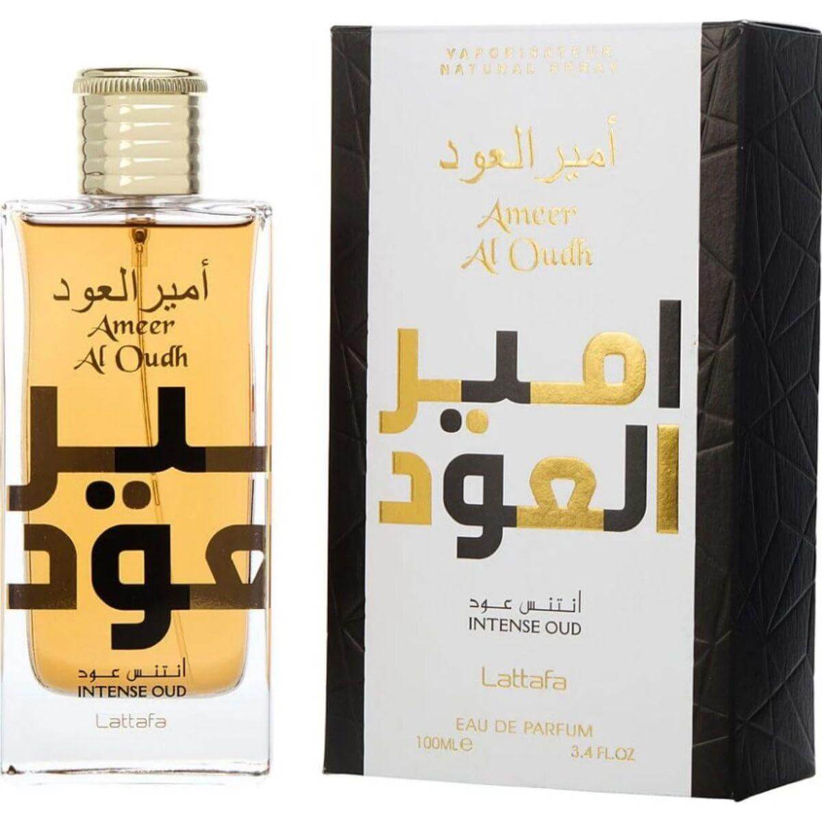 Ameer Al Oudh Intense Oud by Lattafa for Unisex EDP 3.4 oz