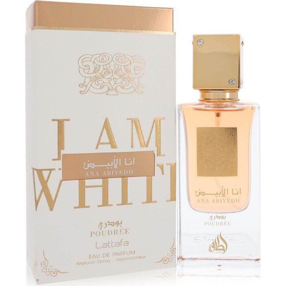 Lattafa Ana Abiyedh Poudree Unisex Eau De Parfum Spray 2 oz